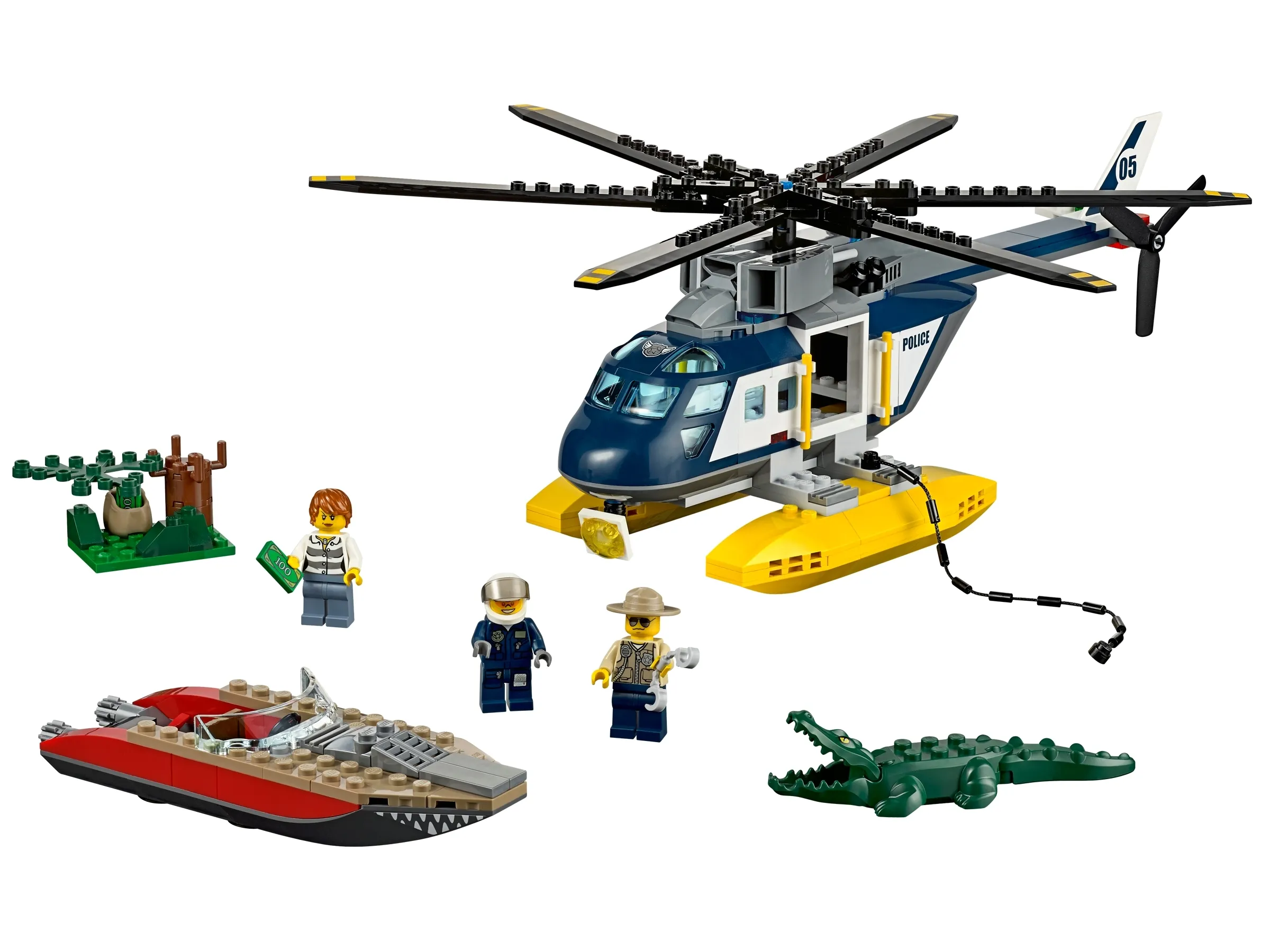 LEGO City Helicopter Pursuit • Set 60067 • SetDB