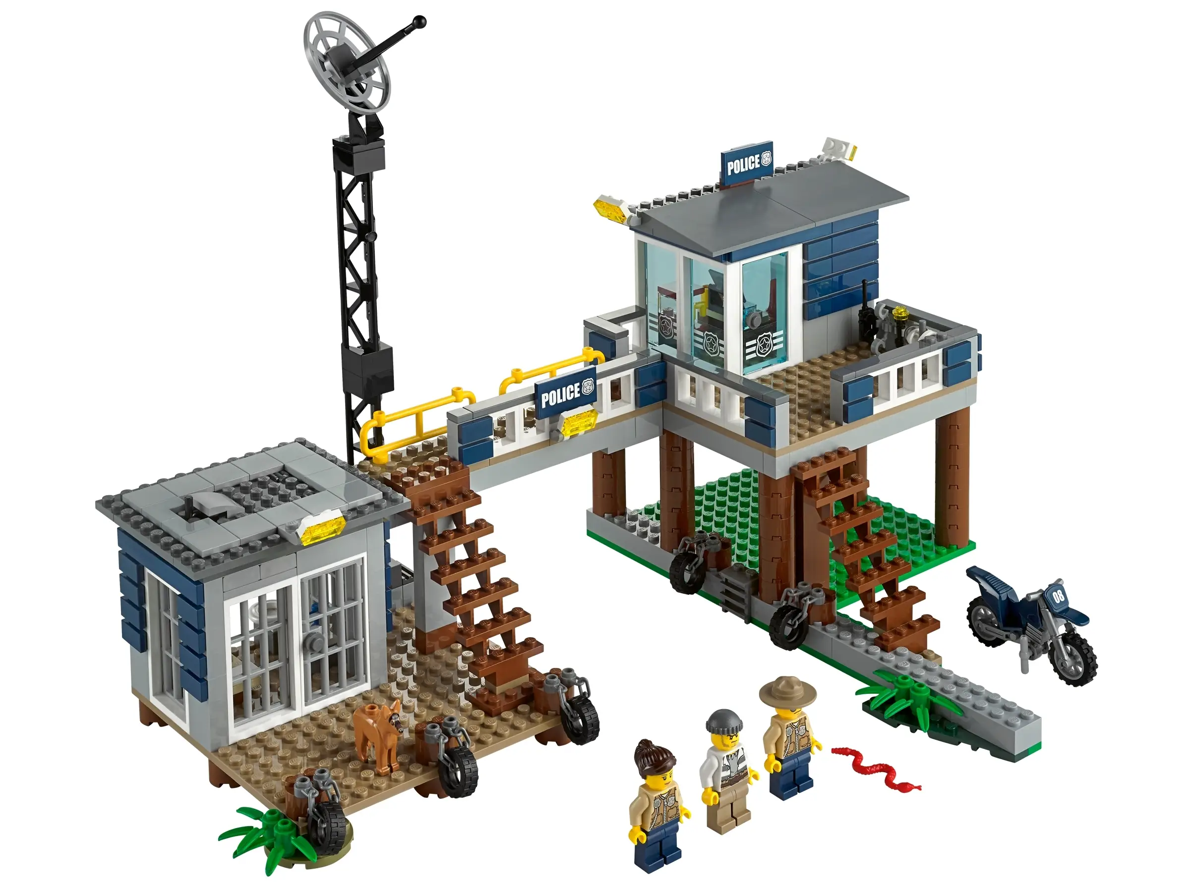 Lego city swamp police station sale