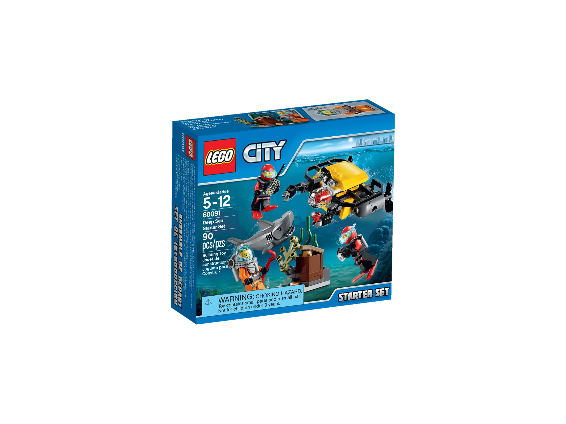 LEGO City Deep Sea Starter Set Set 60091 SetDB