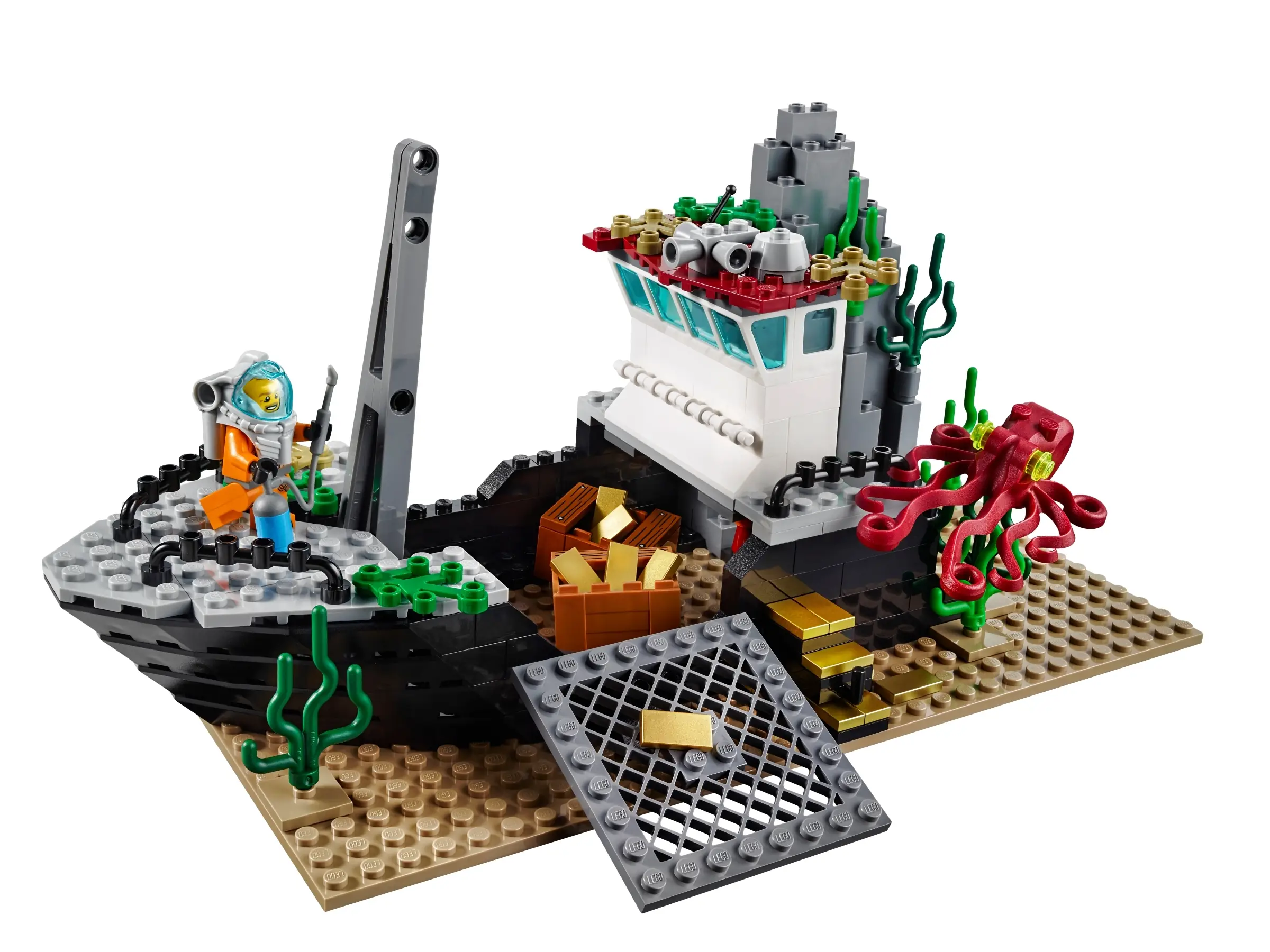 LEGO City Deep Sea Exploration Vessel • Set 60095 • SetDB