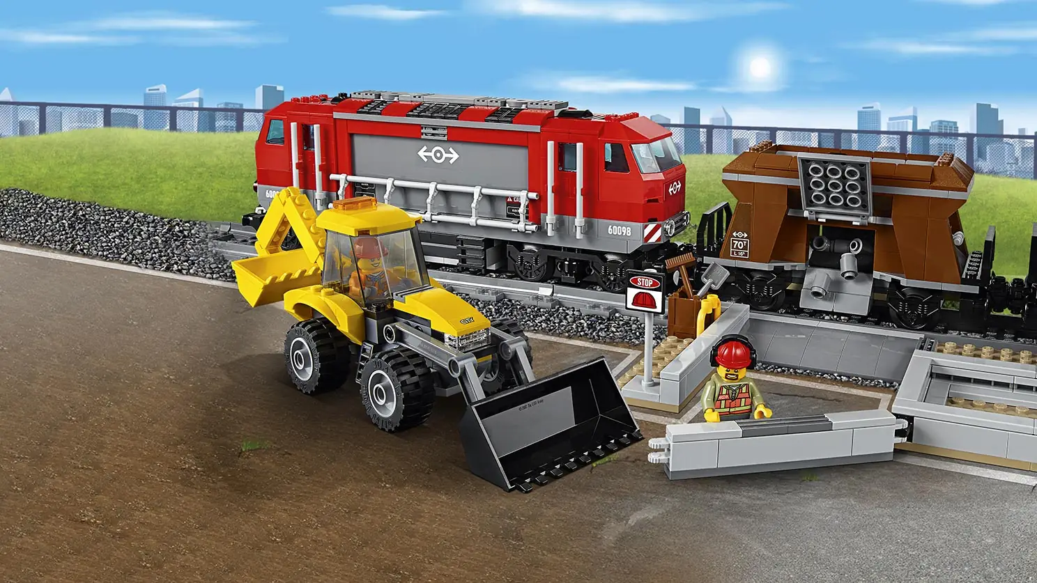 LEGO City Heavy-Haul Train • Set 60098 • SetDB