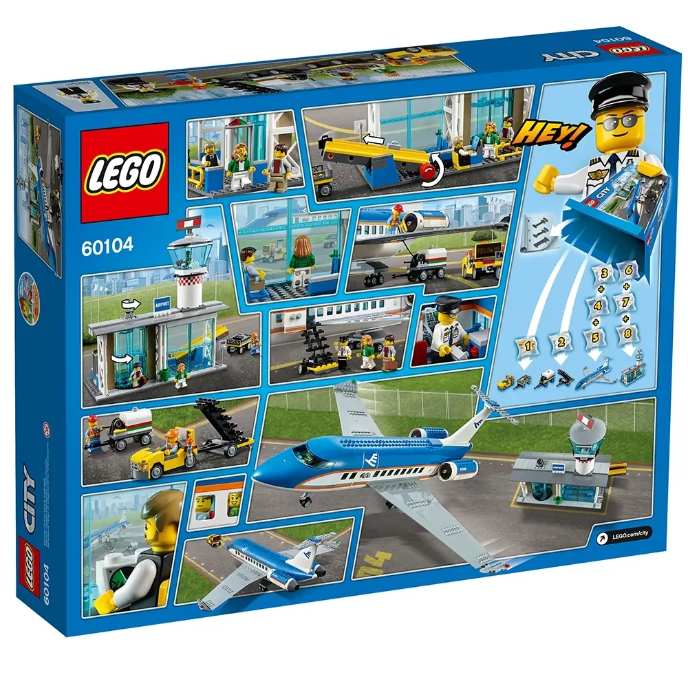LEGO City Airport Passenger Terminal • Set 60104 • SetDB