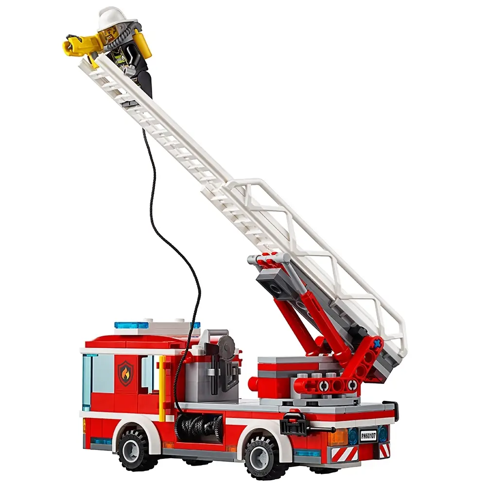 LEGO City Fire Ladder Truck Set 60107 SetDB