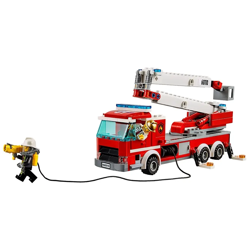 LEGO City Fire Station Set 60110 SetDB Merlins Bricks