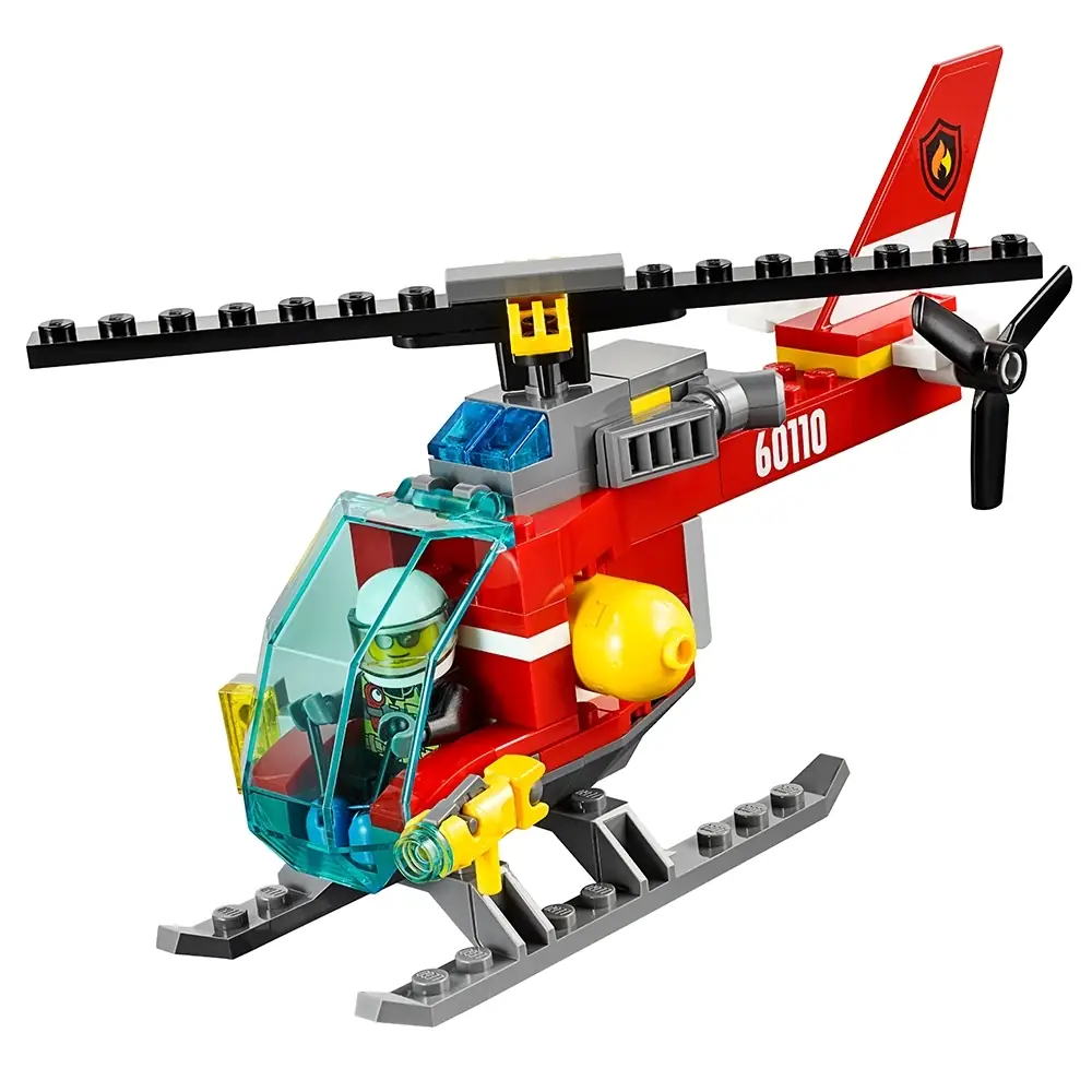 LEGO City Fire Station Set 60110 SetDB Merlins Bricks