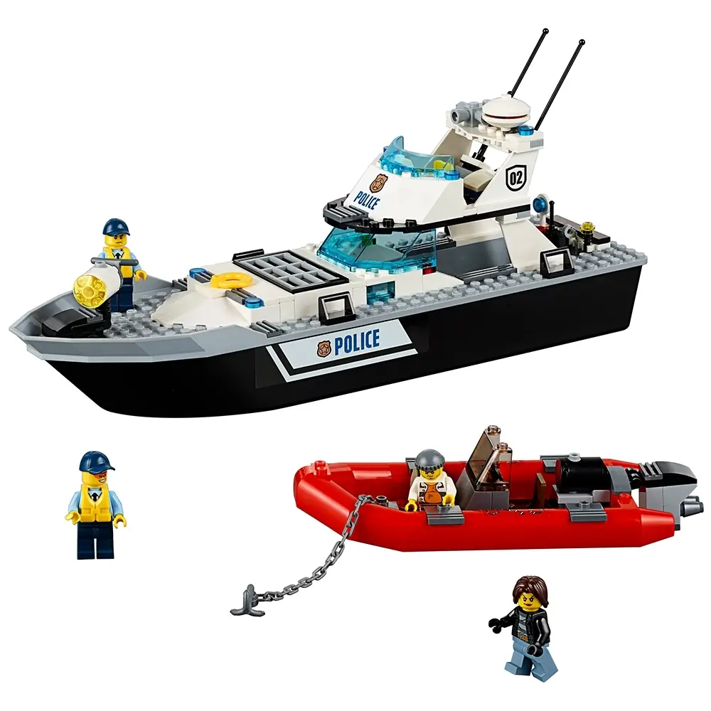 LEGO City Police Patrol Boat • Set 60129 • SetDB