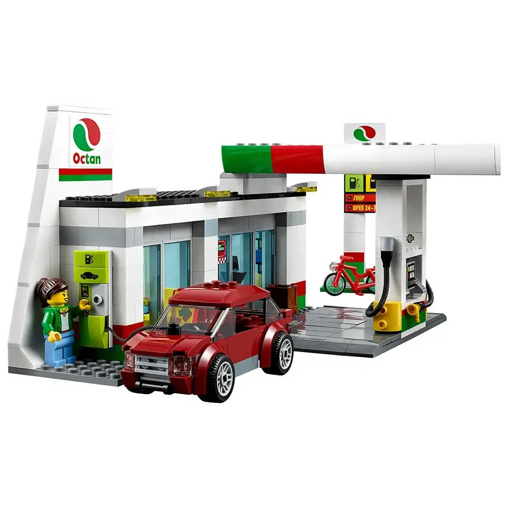 LEGO City Service Station • Set 60132 • SetDB - Main Image