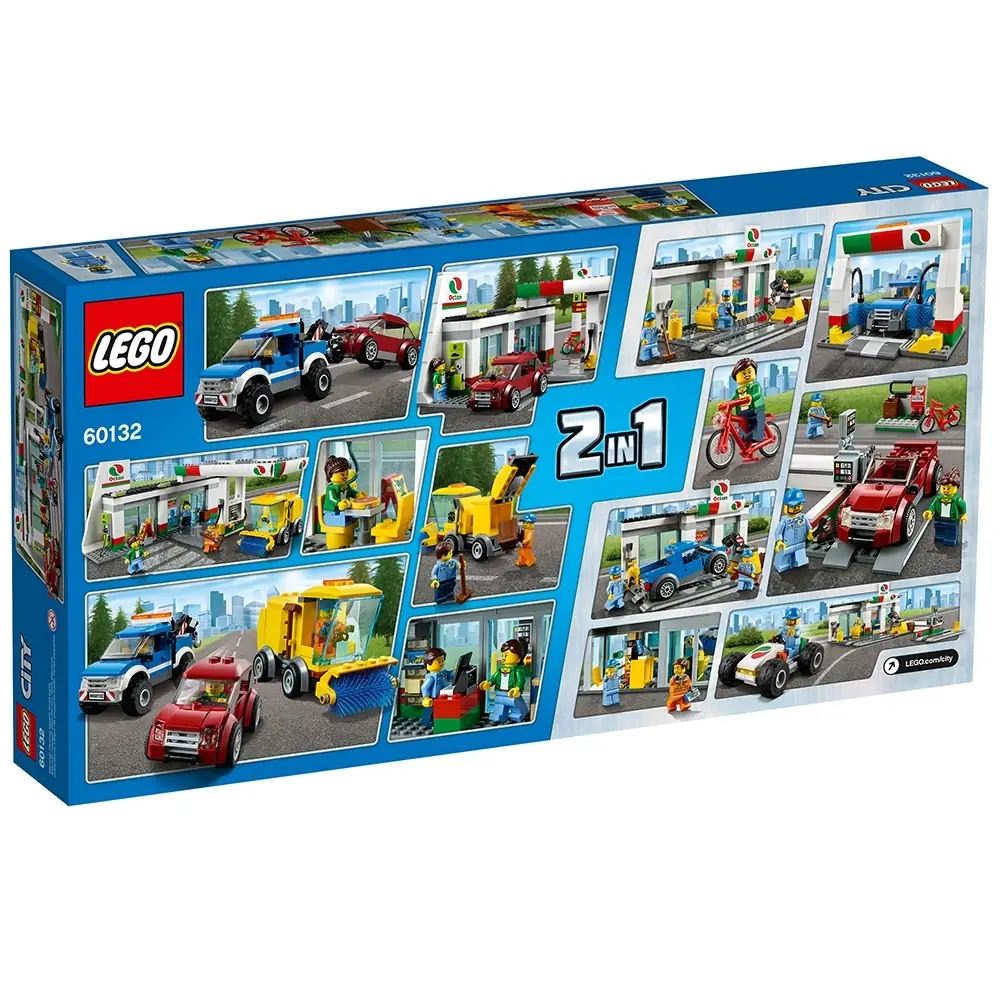 LEGO City Service Station • Set 60132 • SetDB - Main Image