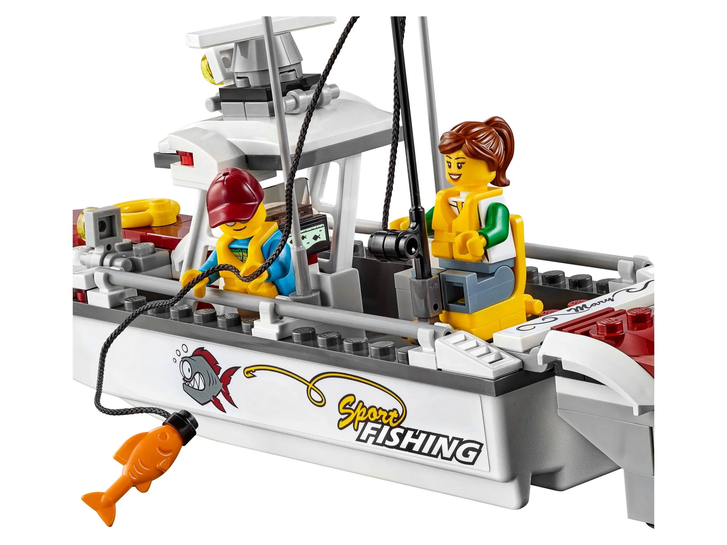 LEGO City Fishing Boat • Set 60147 • SetDB • Merlins Bricks