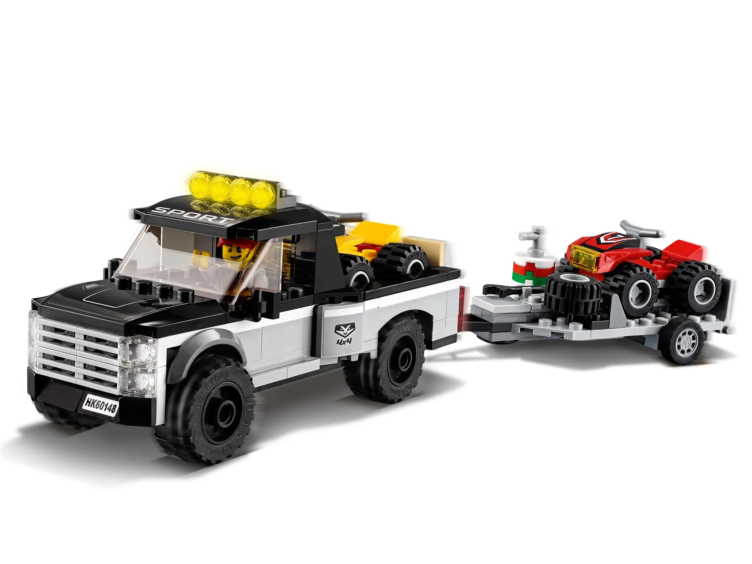 LEGO City ATV set, top #60148