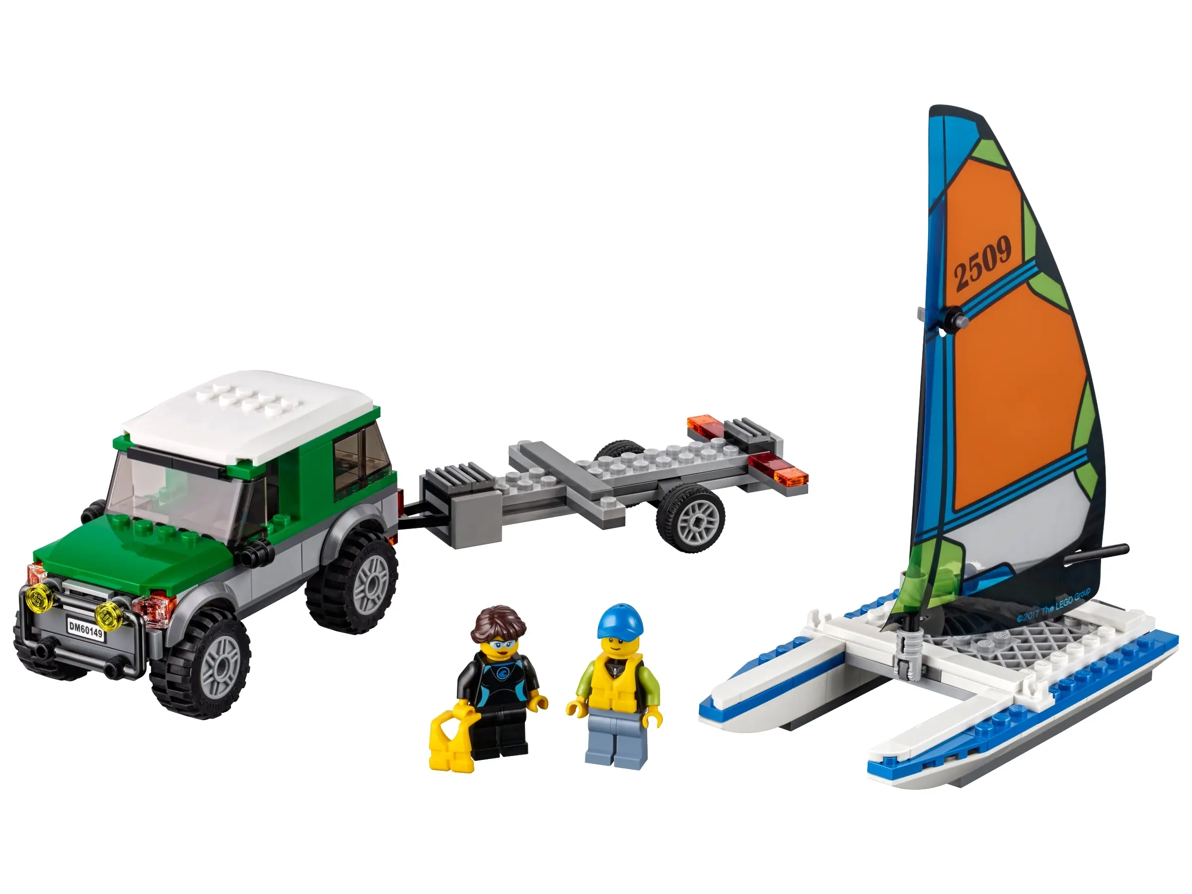 LEGO City 4x4 with Catamaran • Set 60149 • SetDB