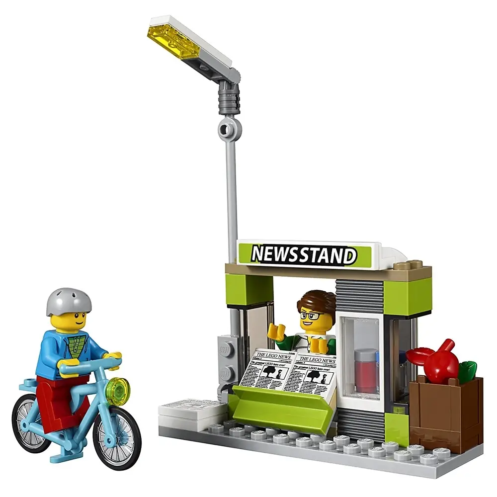 LEGO City Bus Station • Set 60154 • SetDB • Merlins Bricks