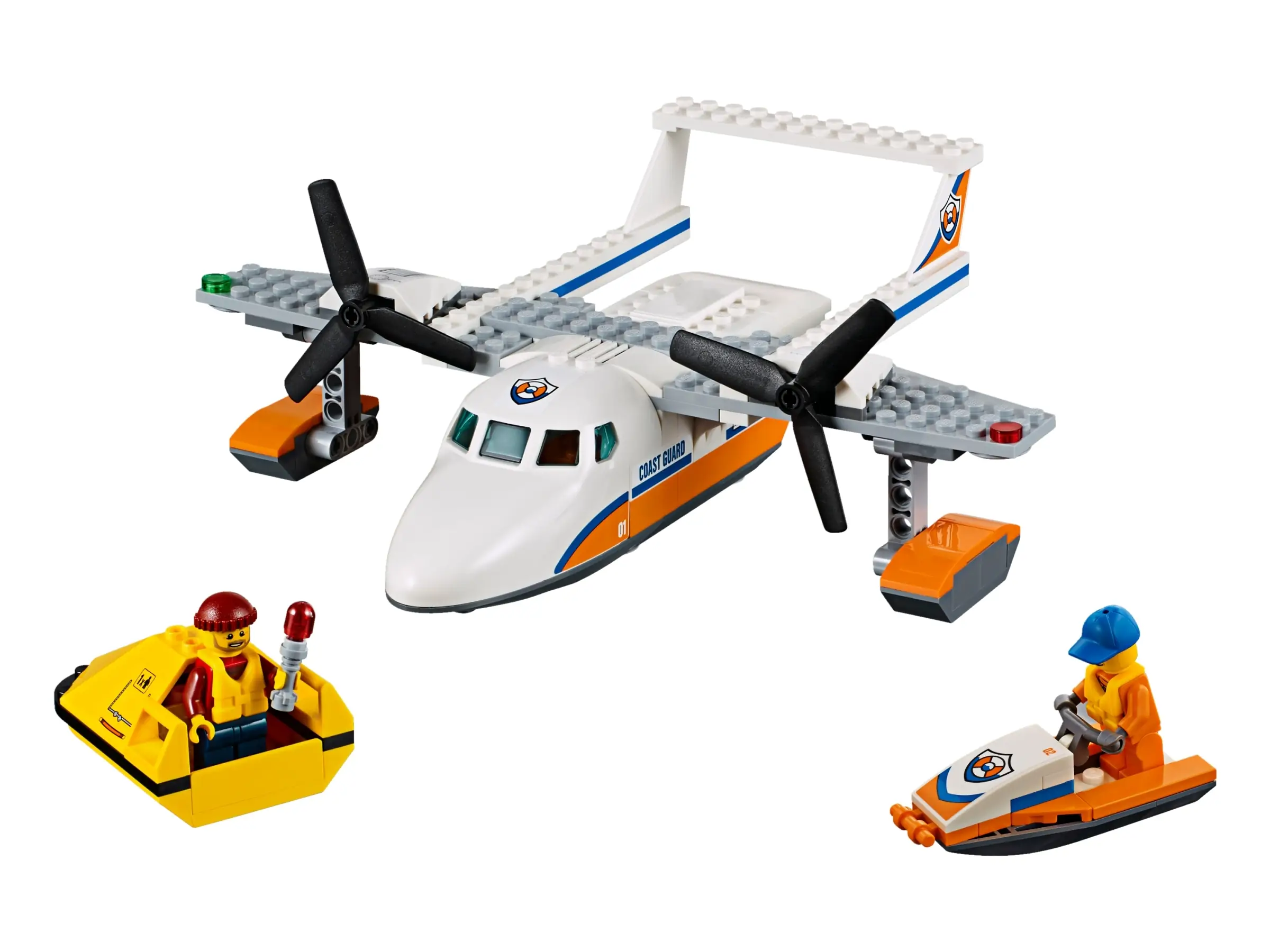 LEGO City Sea Rescue Plane • Set 60164 • SetDB