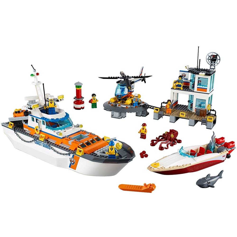 LEGO City Coast Guard Head Quarters • Set 60167 • SetDB