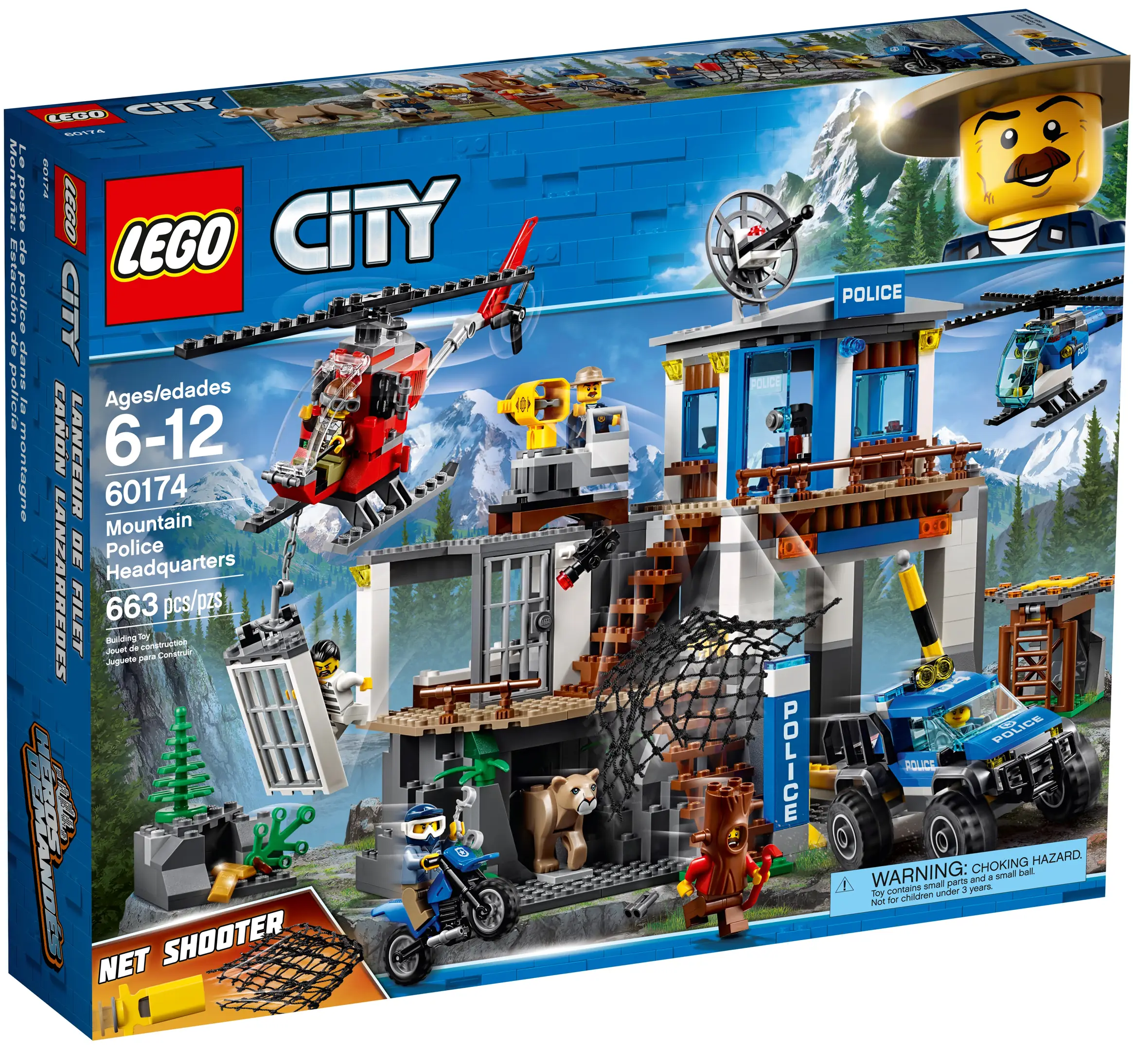 LEGO City Mountain Police Headquarters • Set 60174 • SetDB