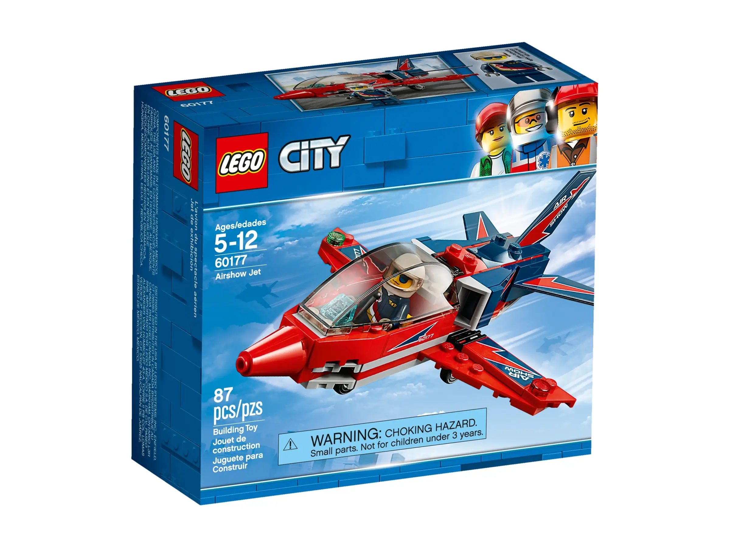 LEGO City Airshow Jet Set 60177 SetDB Merlins Bricks