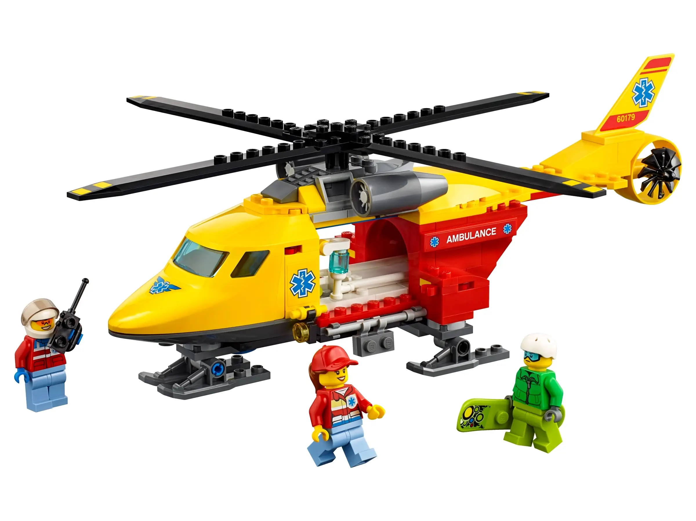 LEGO City Ambulance Helicopter • Set 60179 • SetDB