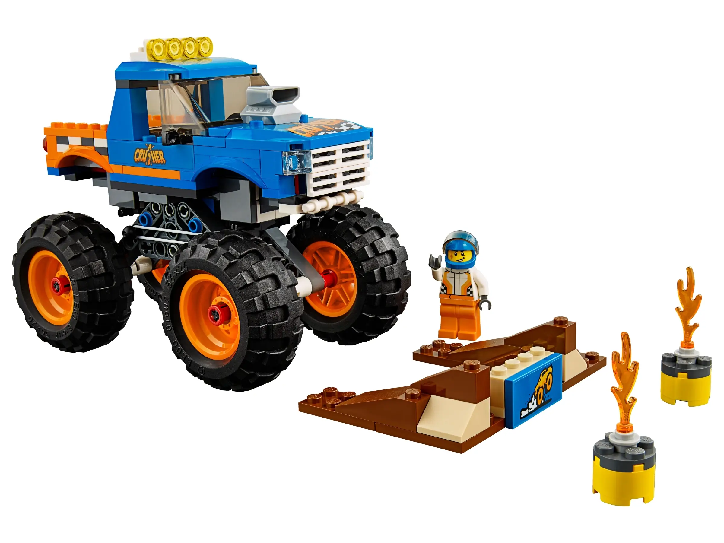 Monster truck lego city hotsell