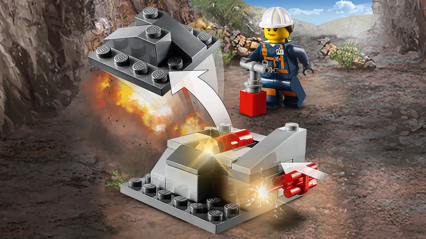 LEGO City Mining Team • Set 60184 • SetDB • Merlins Bricks