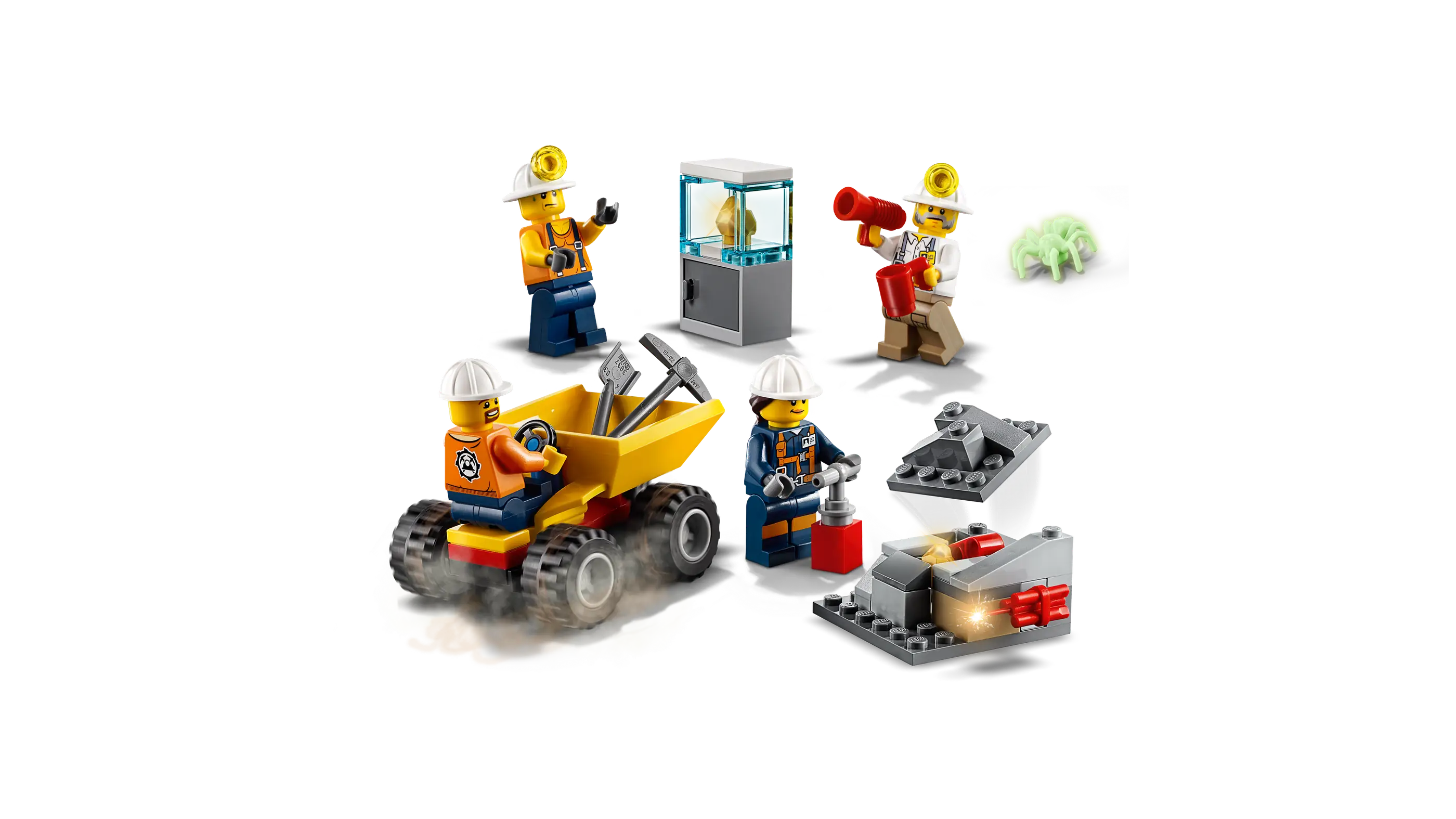 100点セット LEGO City Mining Team • Set 60184 • SetDB • Merlins Bricks