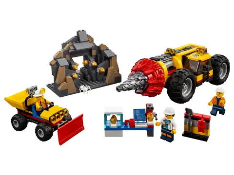 LEGO City Miner Female Scientist • Minifig cty0848 • SetDB
