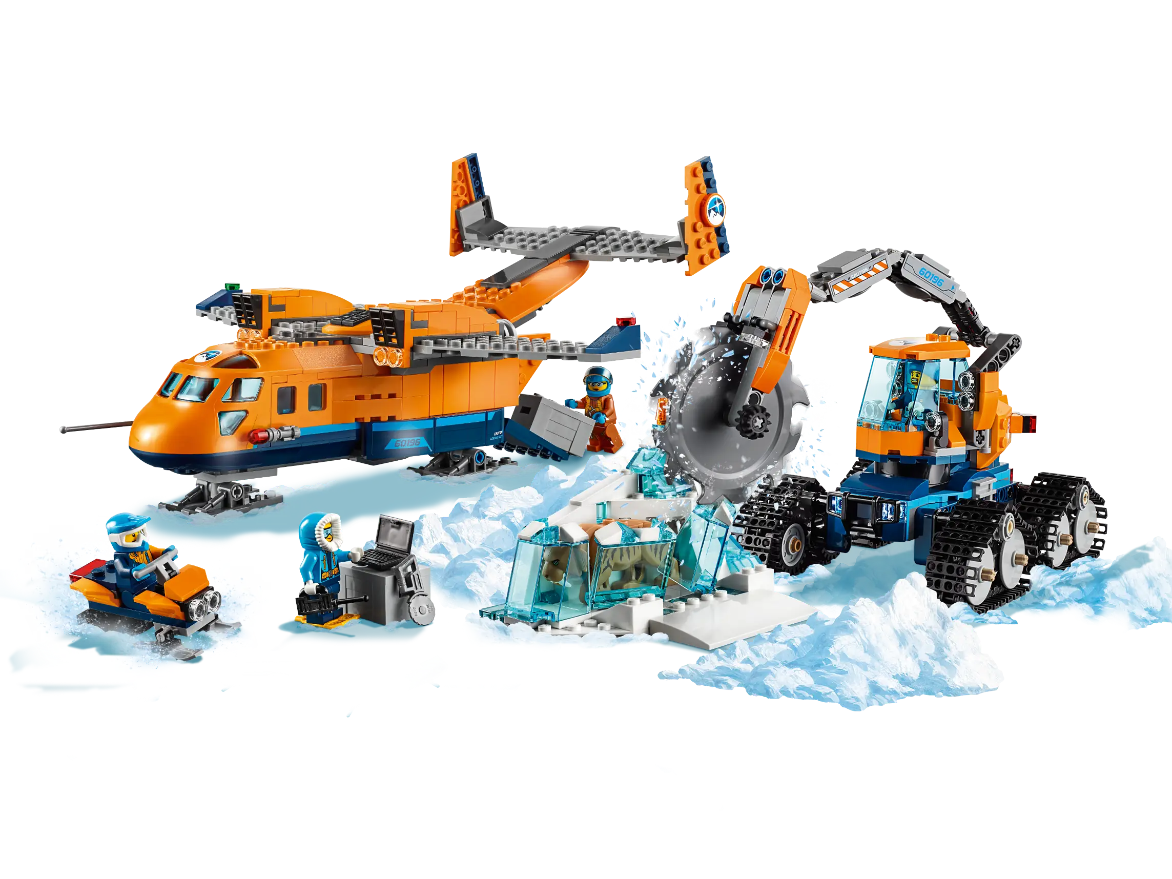 LEGO City Arctic Supply Plane Set 60196 SetDB