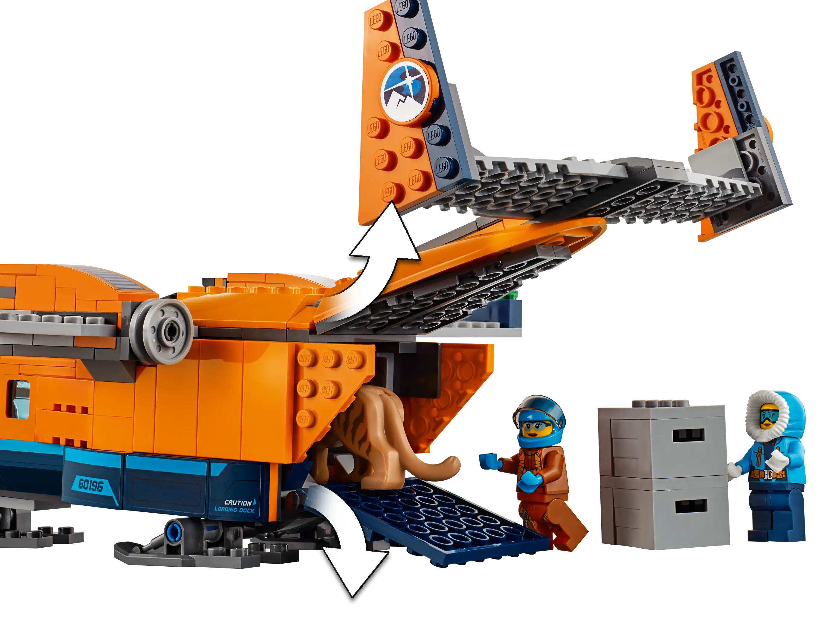 LEGO City Arctic Supply Plane • Set 60196 • SetDB