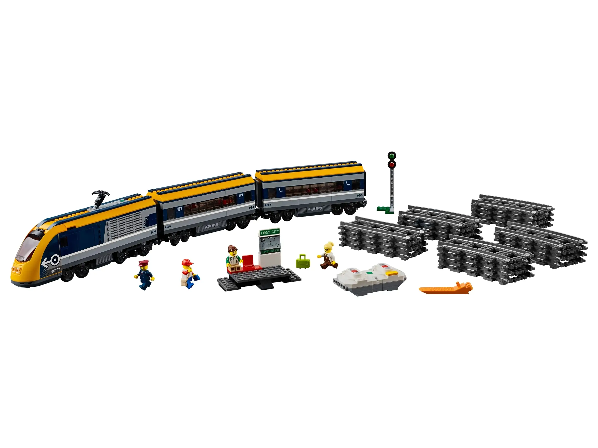 LEGO City Powered UP Passenger Train Set 60197 SetDB