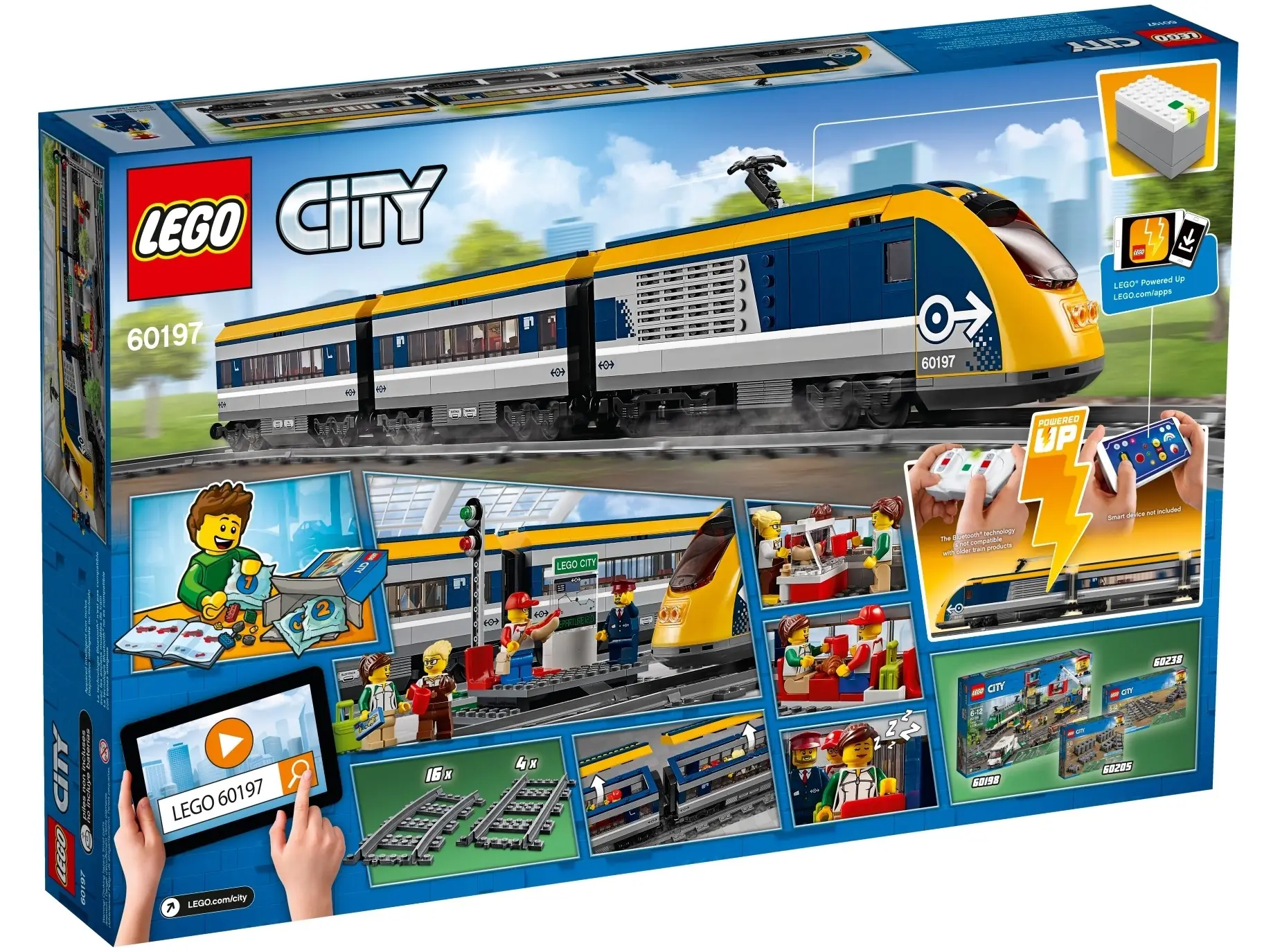 LEGO City Powered UP Passenger Train Set 60197 SetDB
