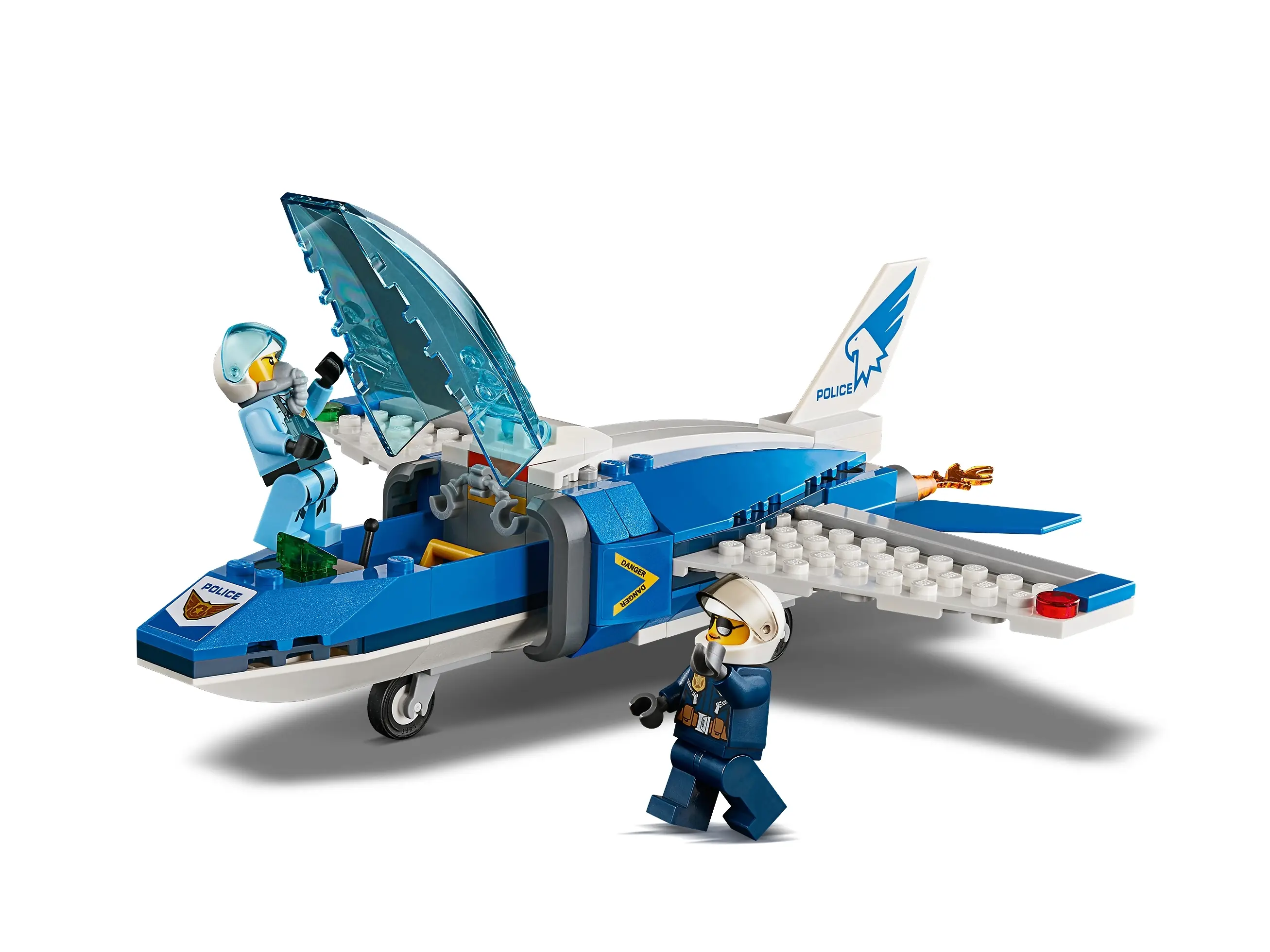 LEGO City Sky Police Parachute Arrest Set 60208 SetDB