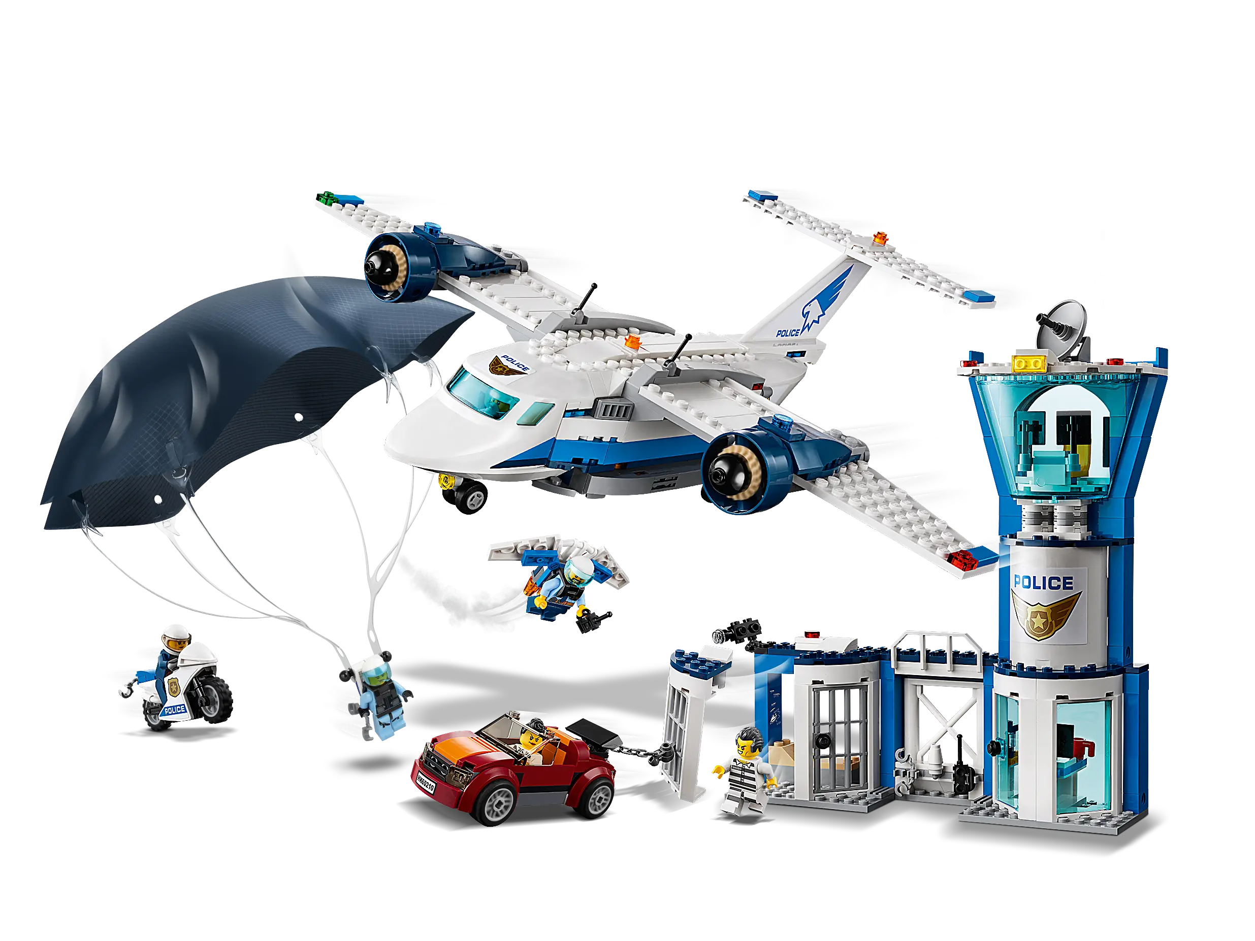 LEGO City Sky Police Air Base Set 60210 SetDB