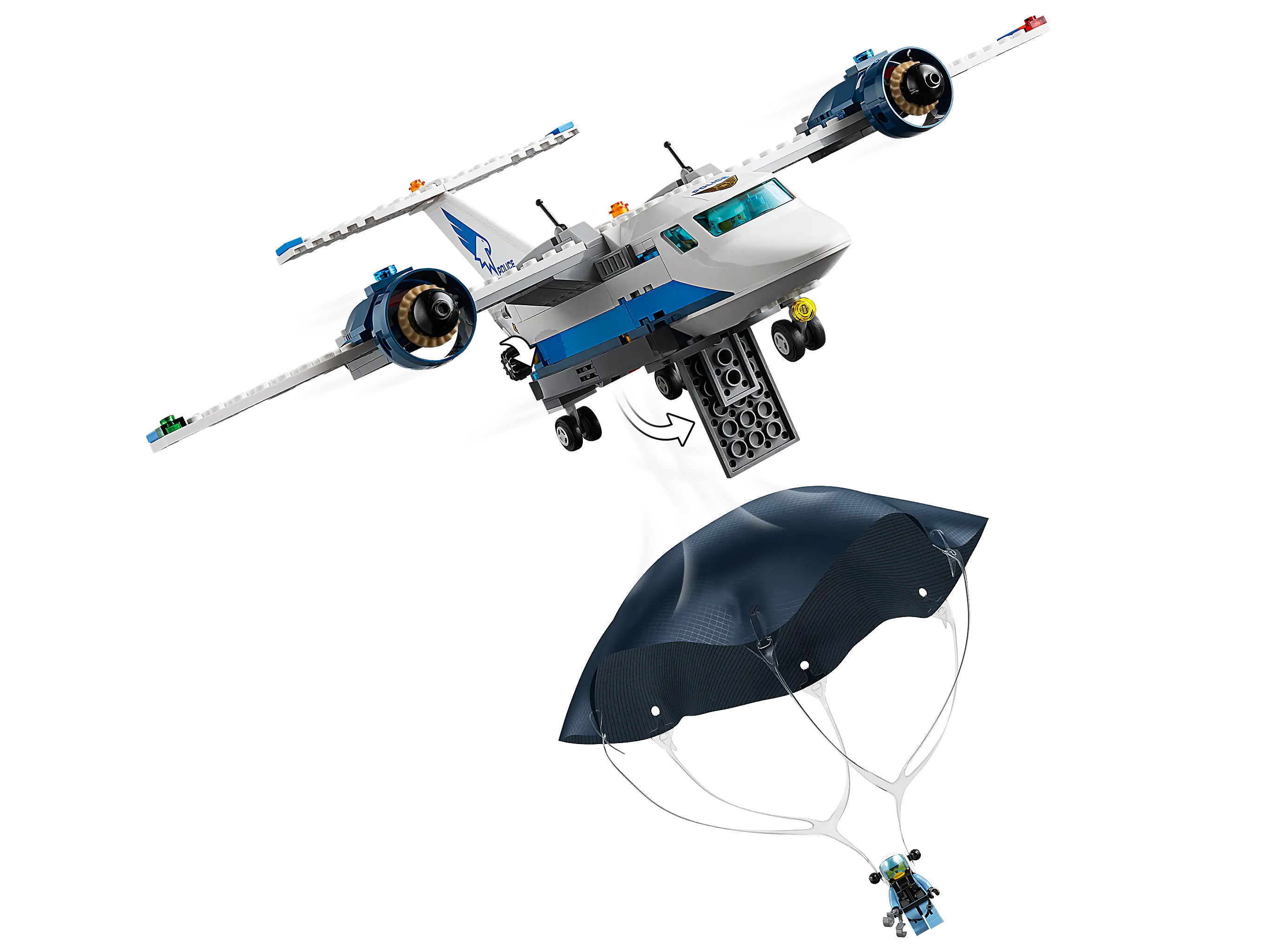 LEGO City Sky Police Air Base Set 60210 SetDB