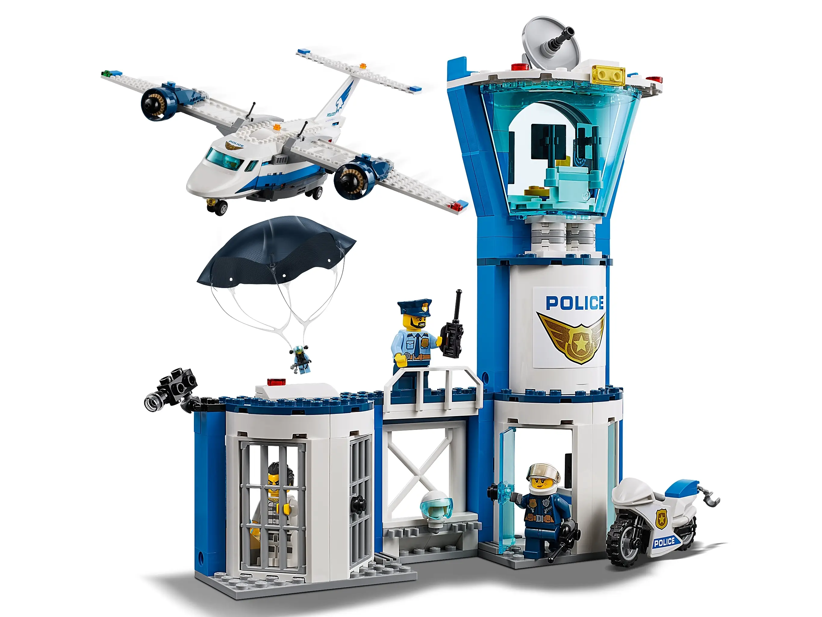 LEGO City Sky Police Air Base Set 60210 SetDB