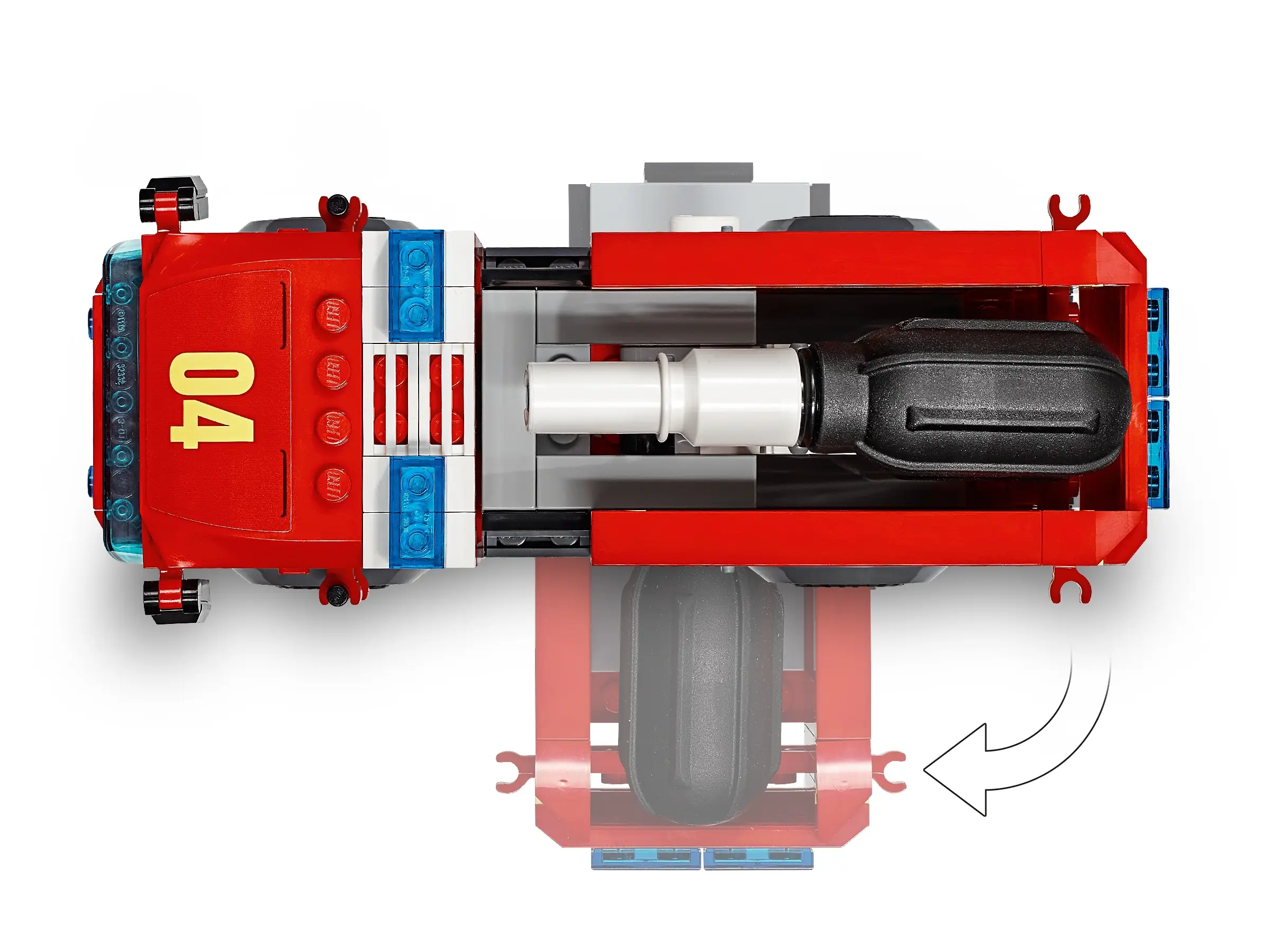 LEGO City Burger Bar Fire Rescue • Set 60214 • SetDB