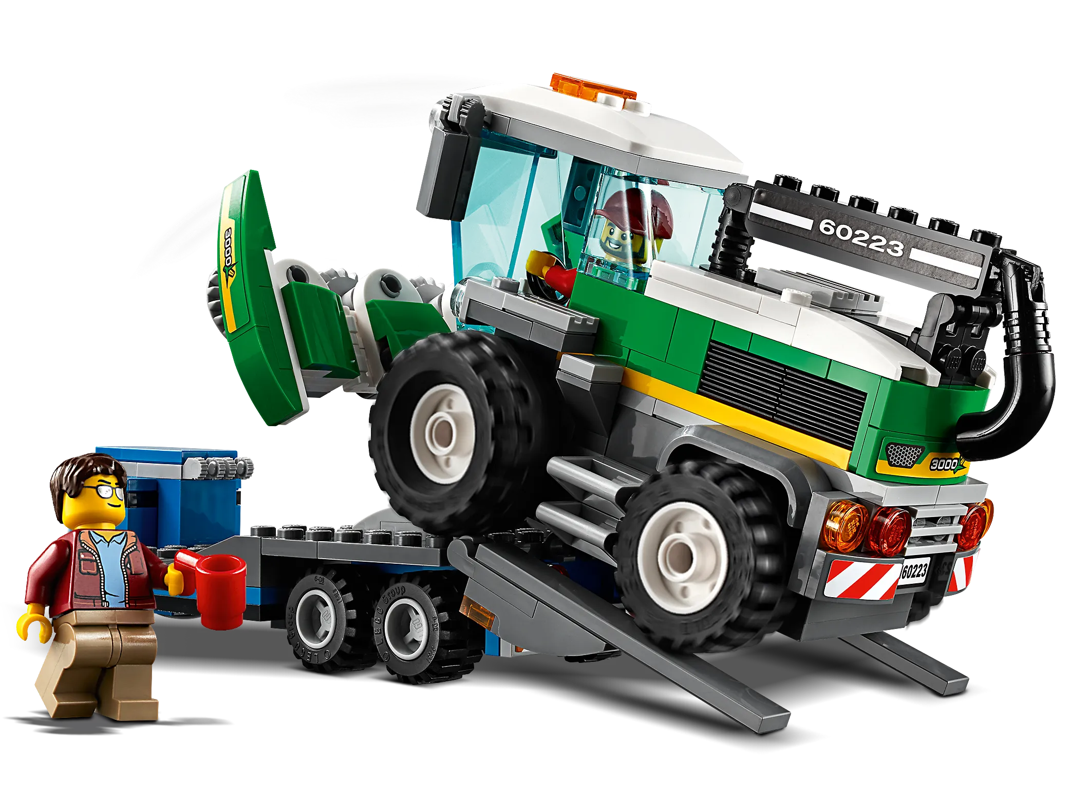 LEGO City Harvester Transport • Set 60223 • SetDB