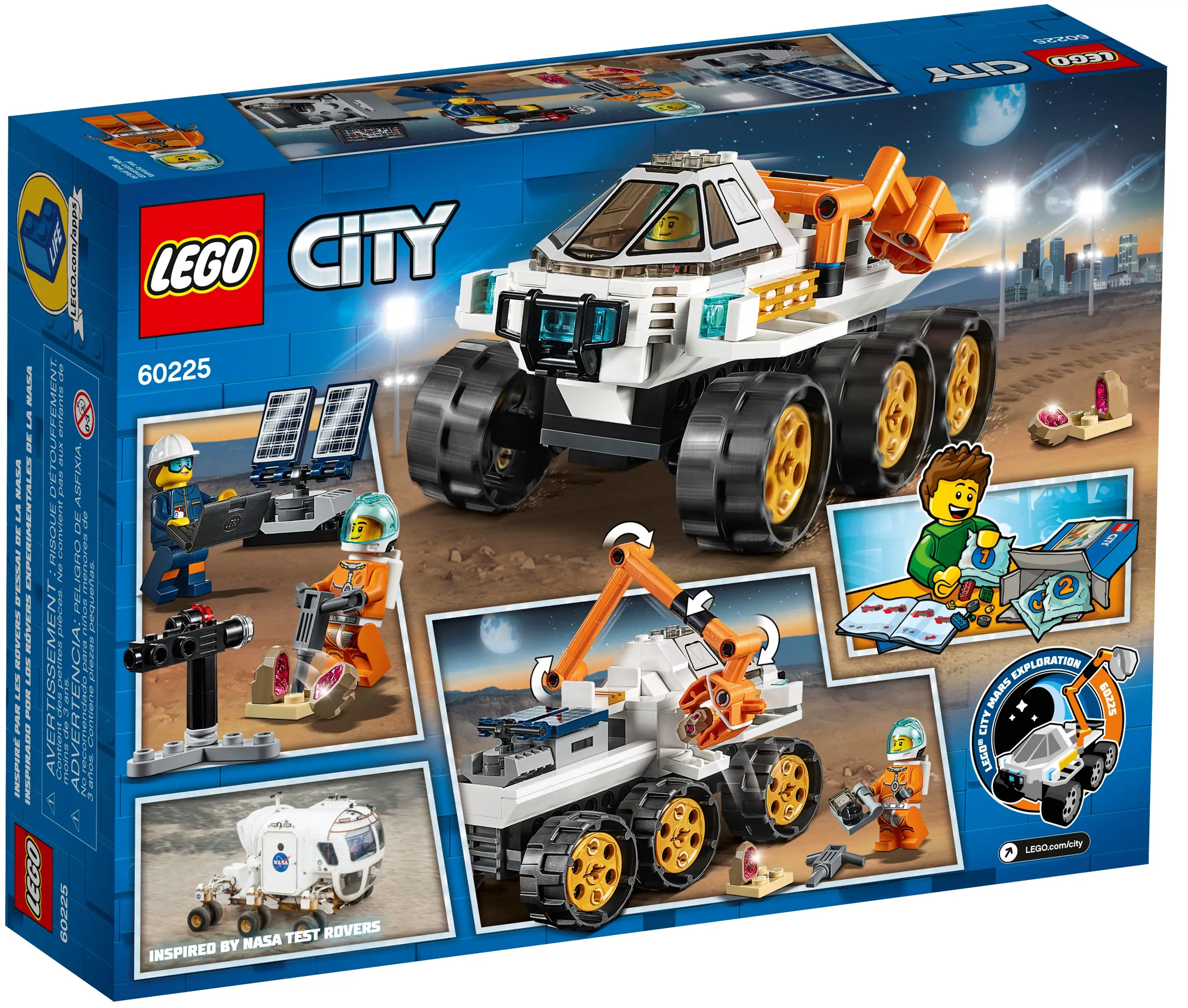 LEGO City Rover Testing Drive • Set 60225 • SetDB