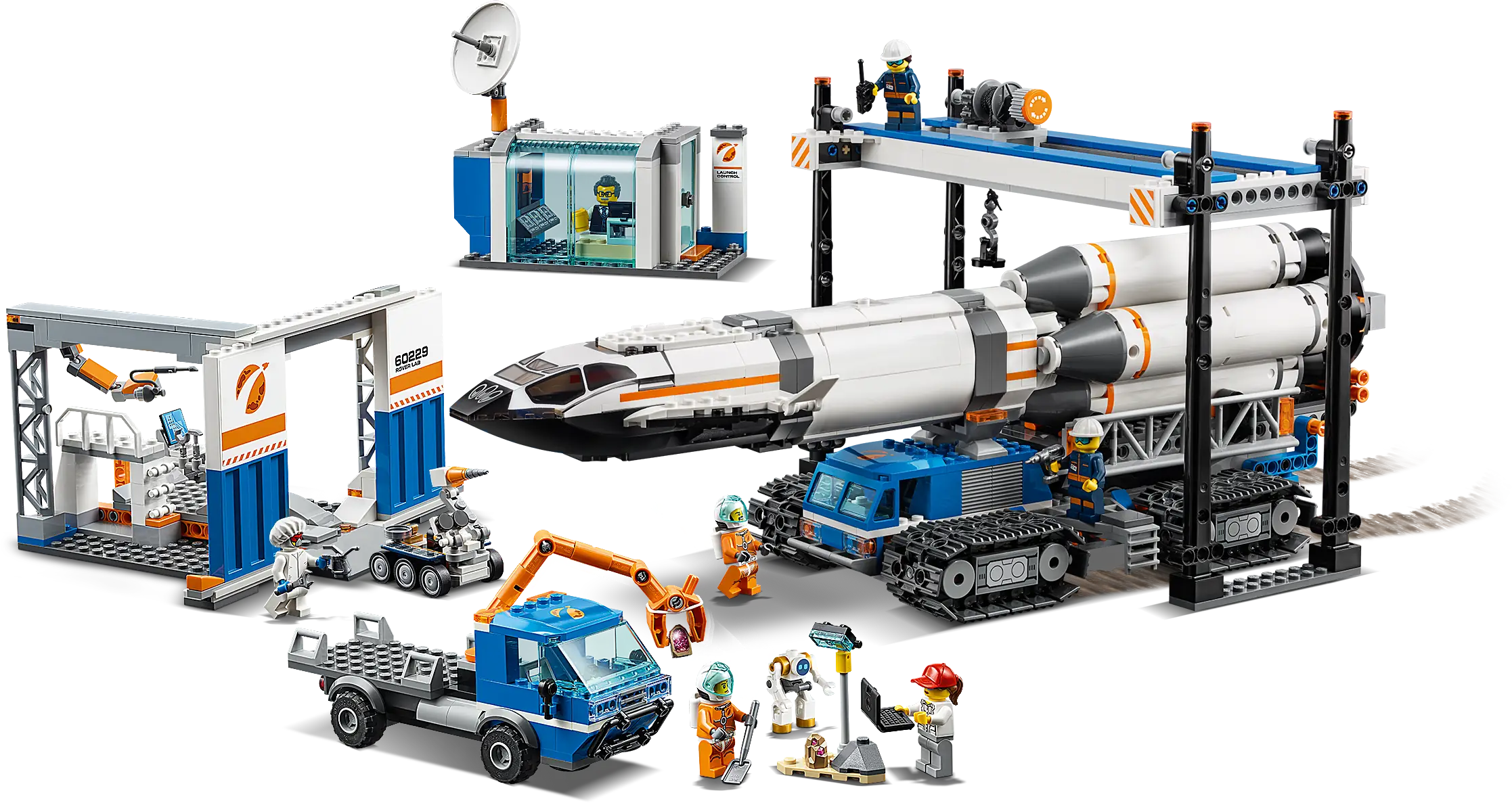 Transport 60229 Rocket Assembly Lego LEGO City Rocket Assembly