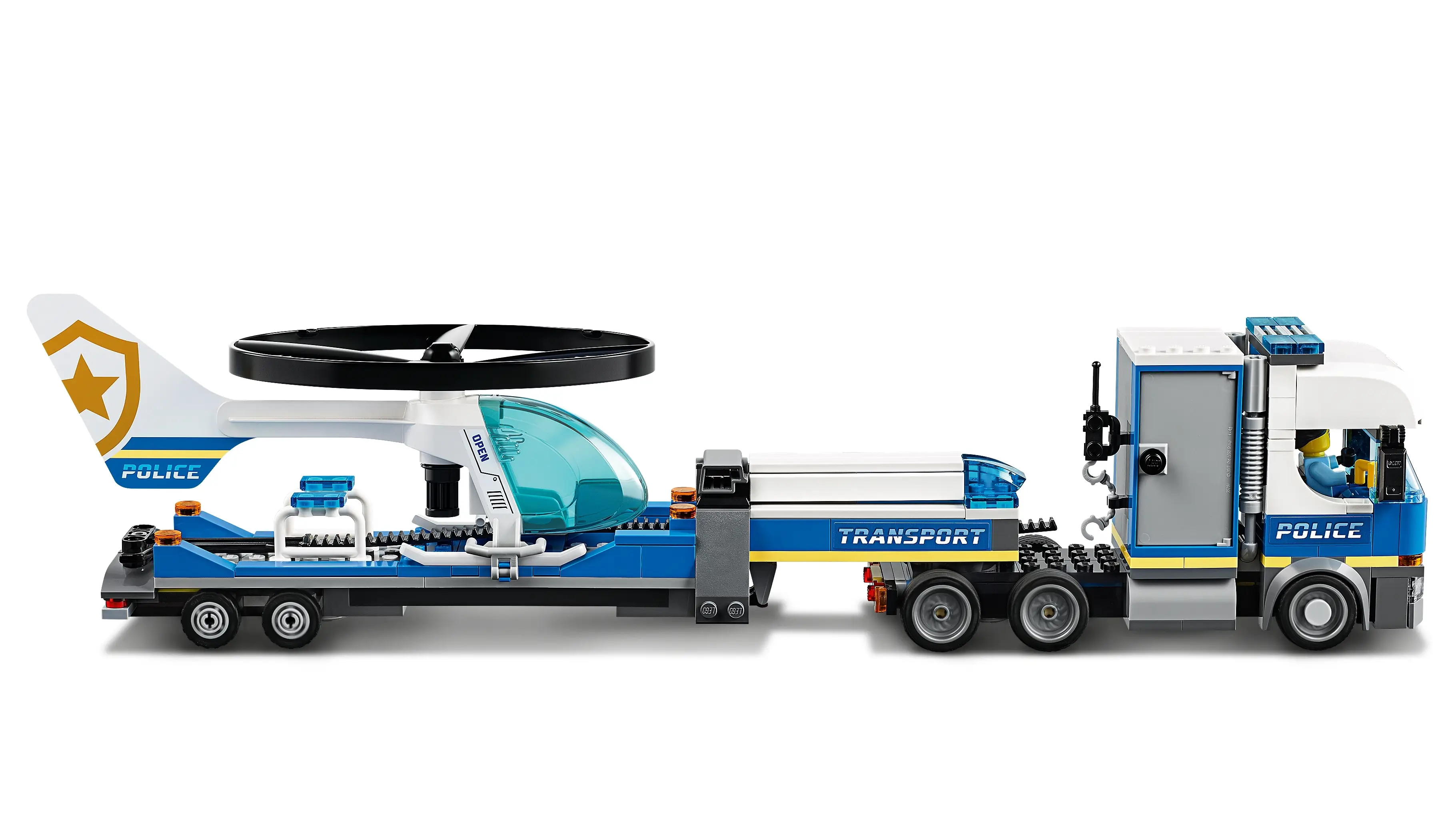 Lego 60244 police helicopter transport hotsell