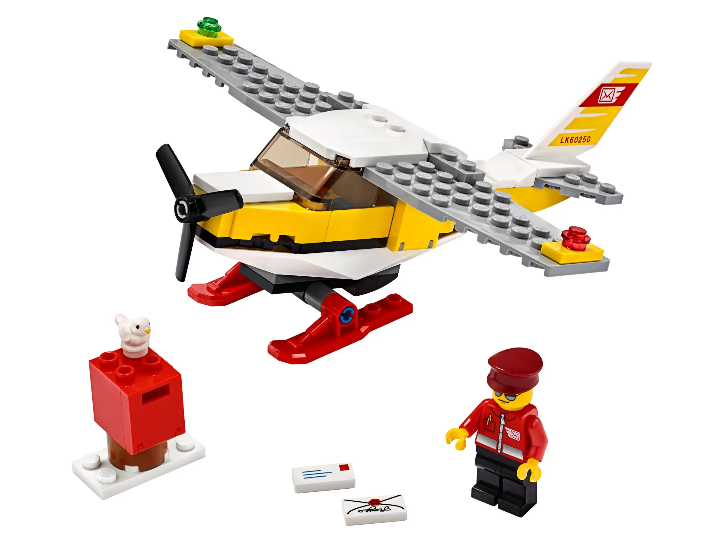 LEGO City Mail Plane Set 60250 SetDB Merlins Bricks