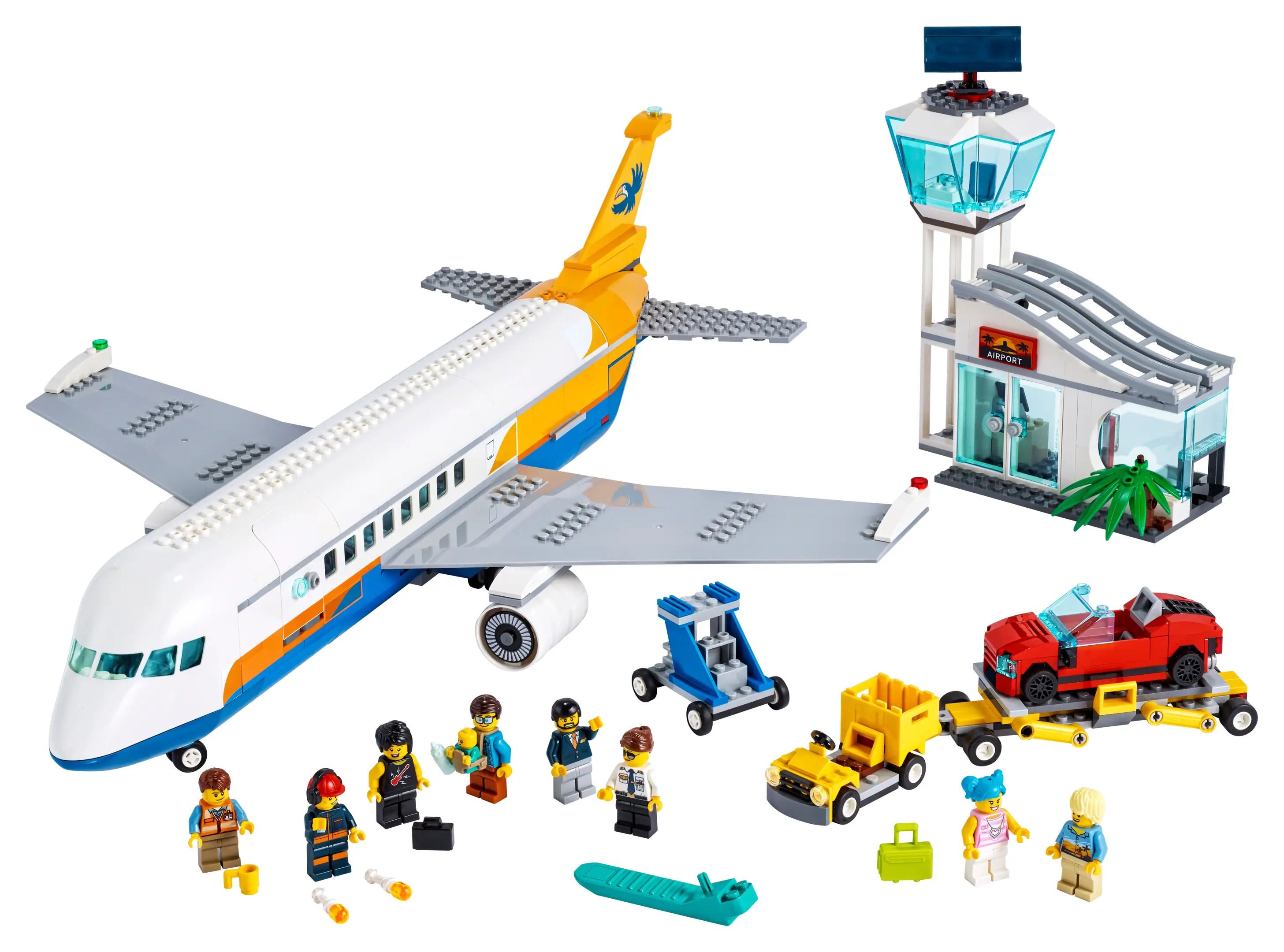 LEGO City Passenger Airplane • Set 60262 • SetDB
