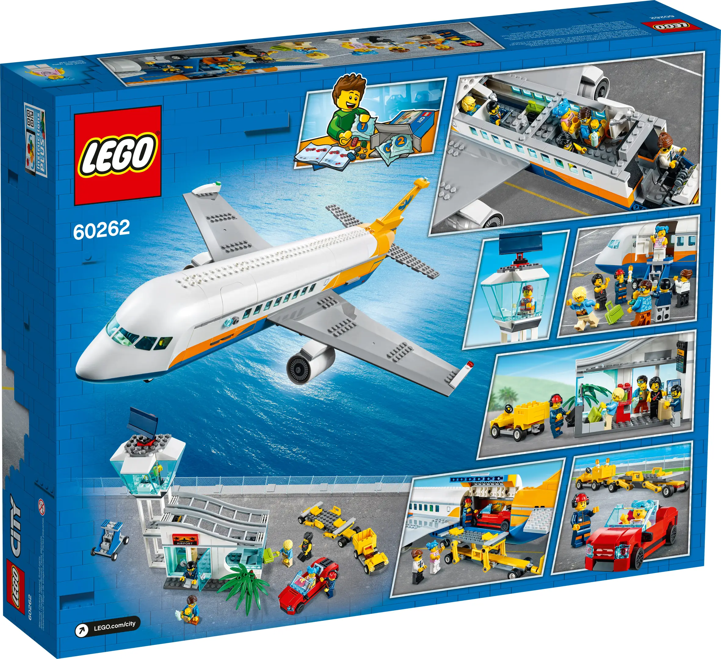 LEGO City Passenger Airplane • Set 60262 • SetDB