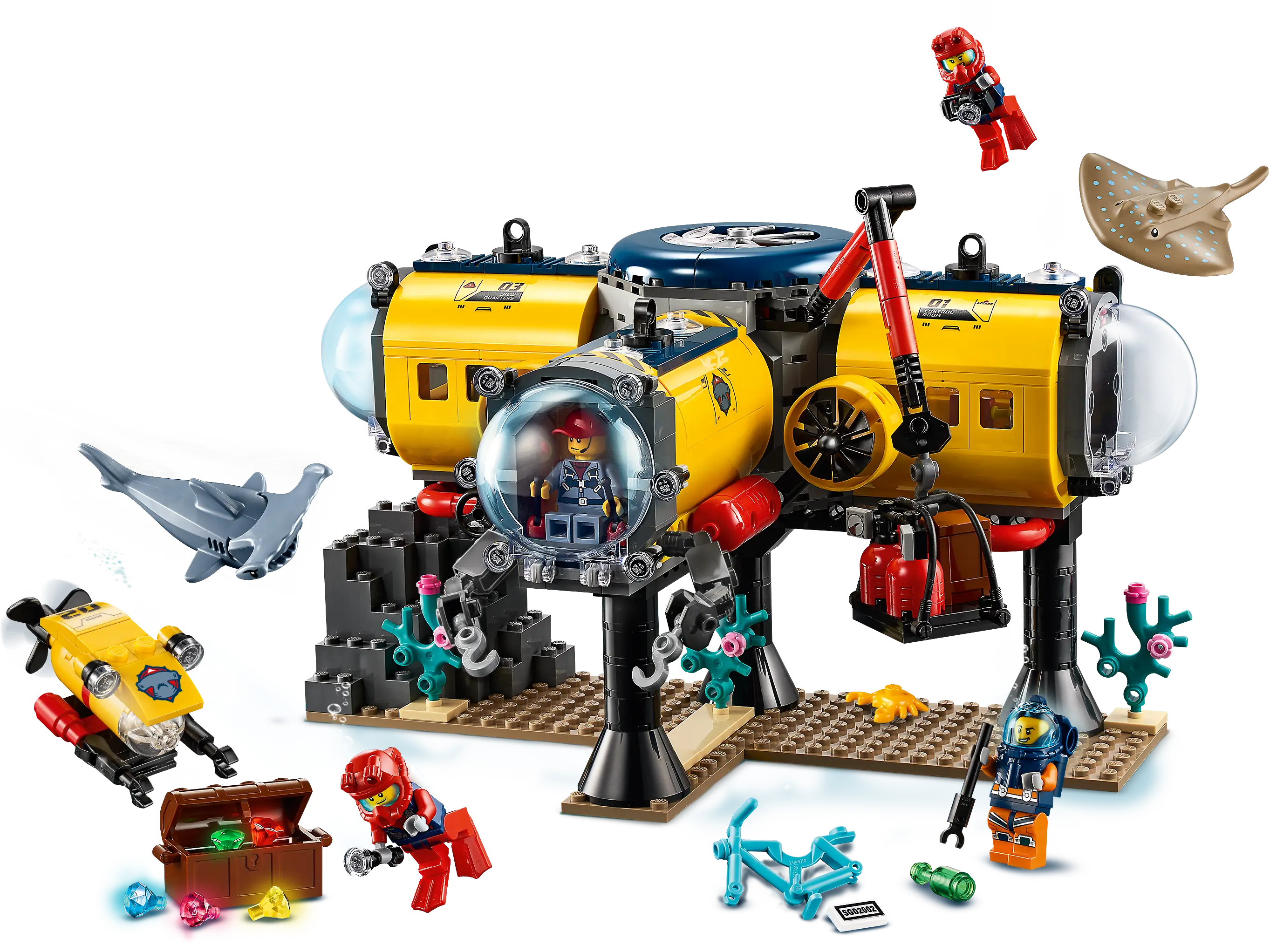 LEGO City Ocean Exploration Base • Set 60265 • SetDB