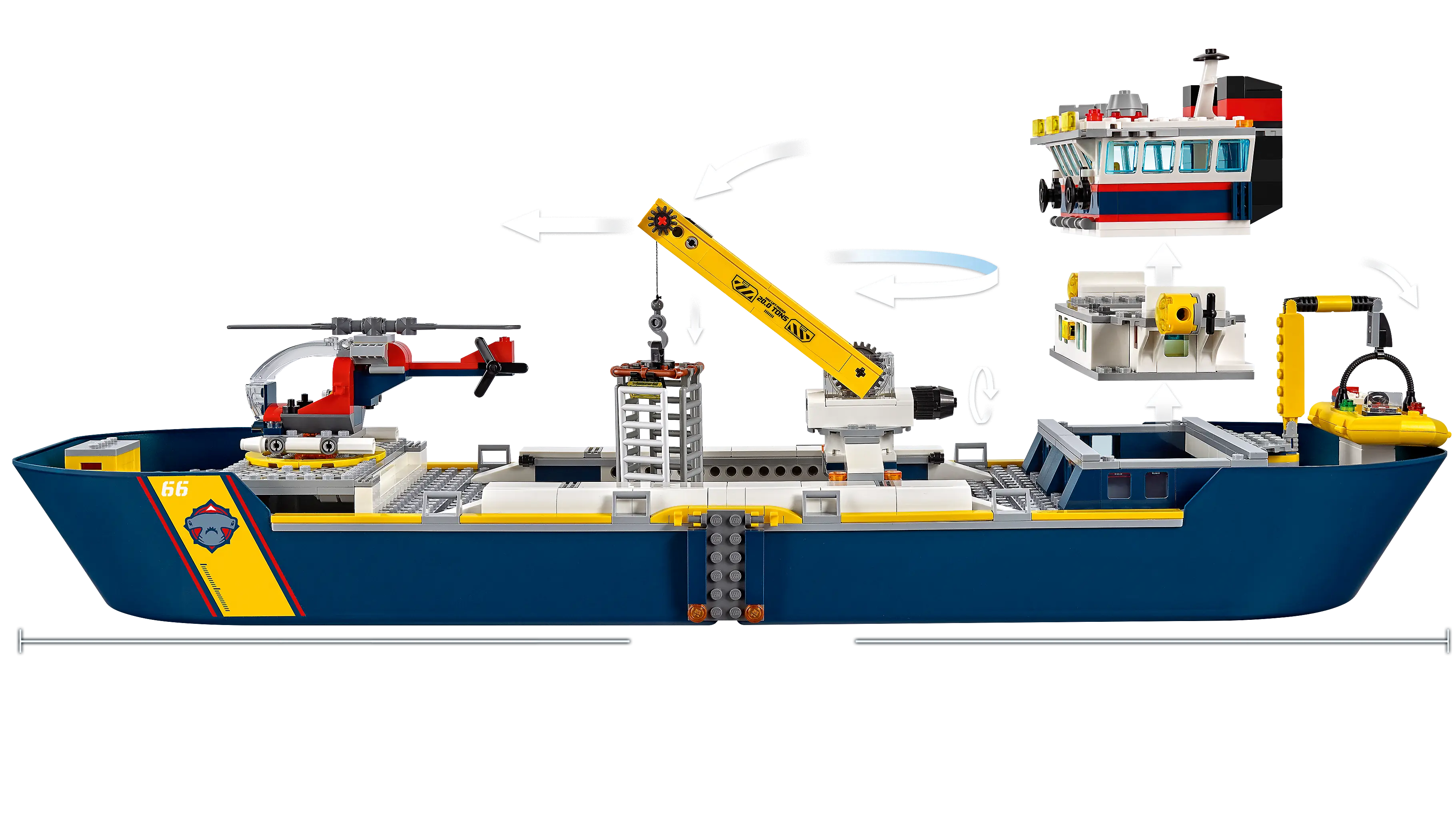 Lego ocean exploration ship 60266 sale