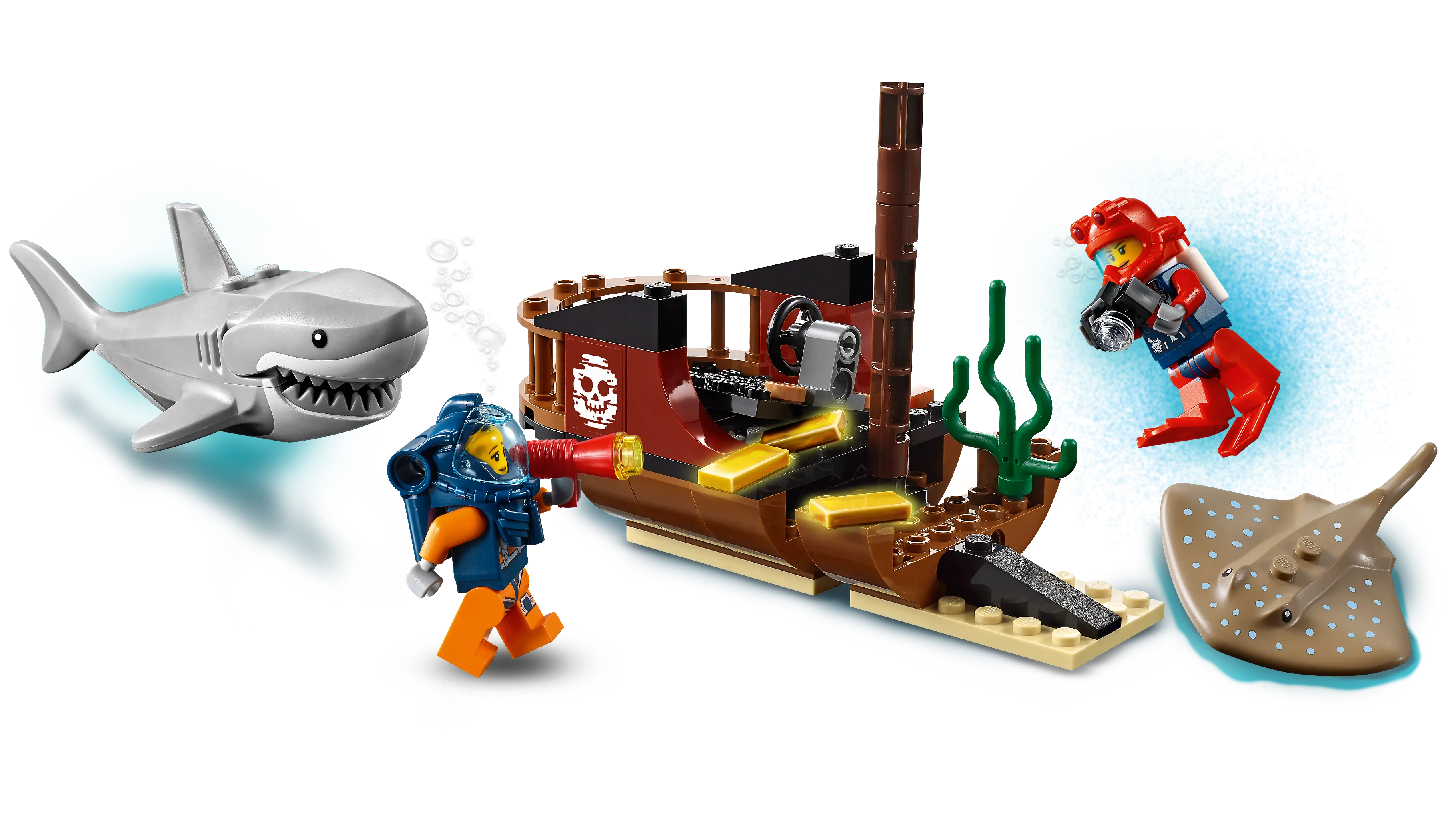 Lego city pirate ship shop