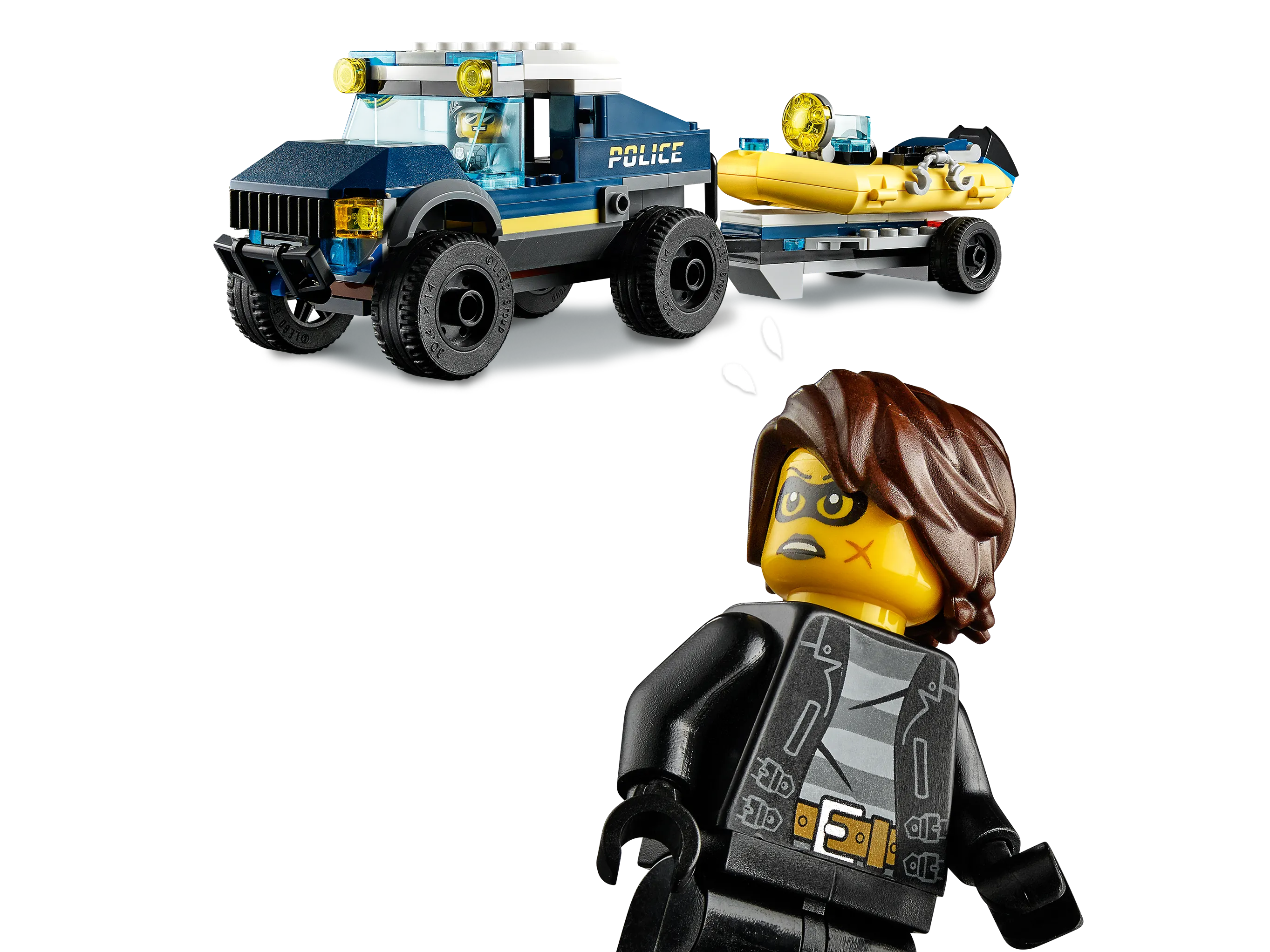 LEGO City Police Boat Transport • Set 60272 • SetDB