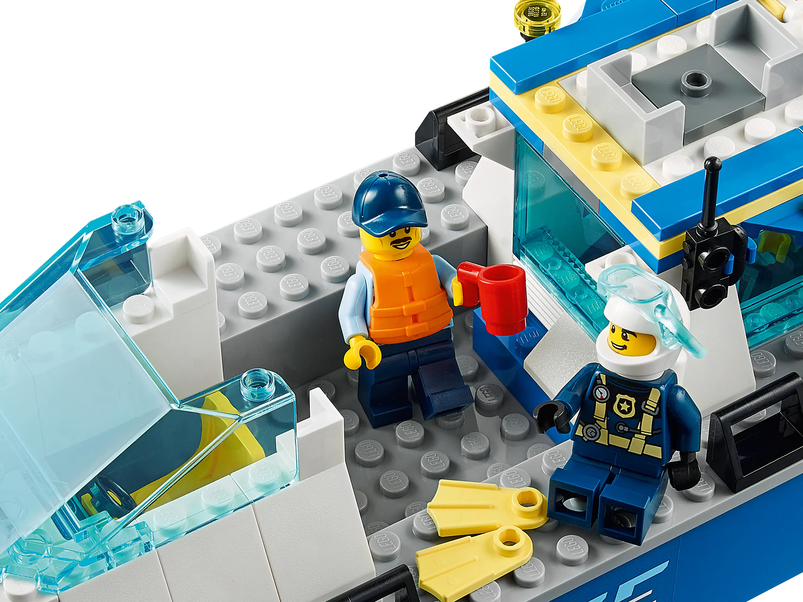 LEGO City Police Patrol Boat Set 60277 SetDB
