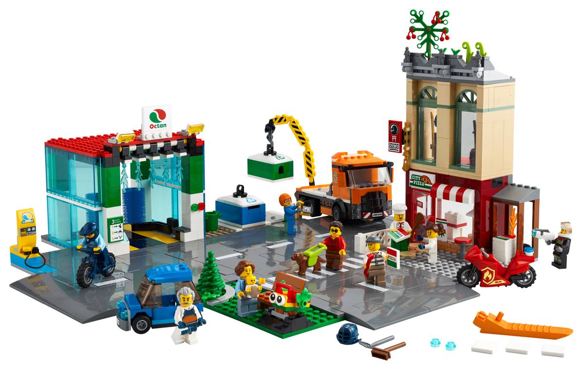 LEGO City Town Center • Set 60292 • SetDB • Merlins Bricks