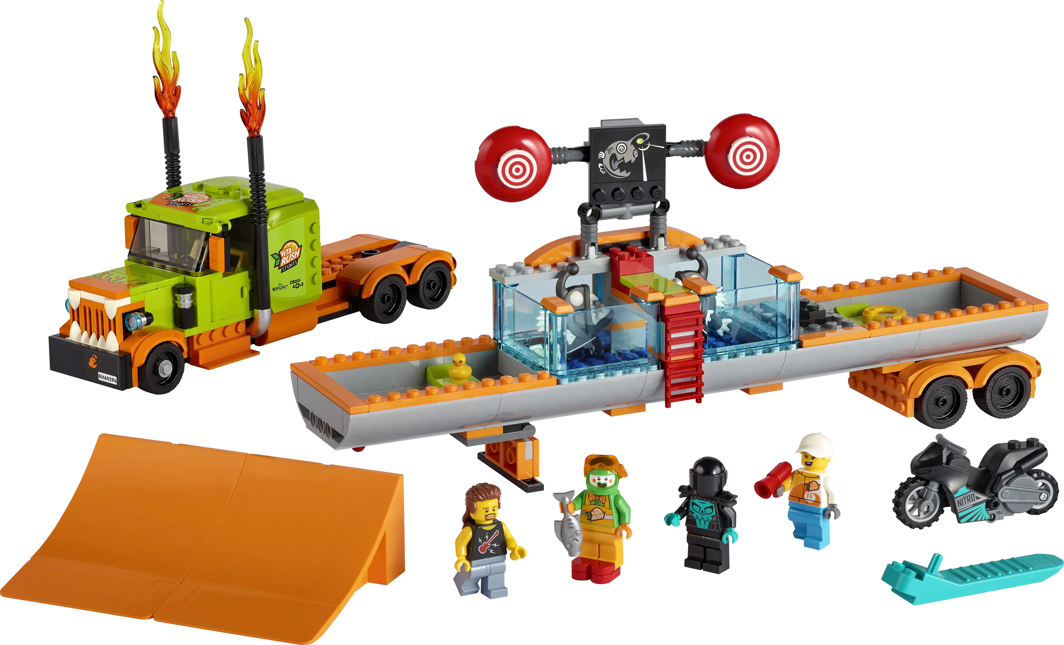 LEGO City Stunt Show Truck • Set 60294 • SetDB