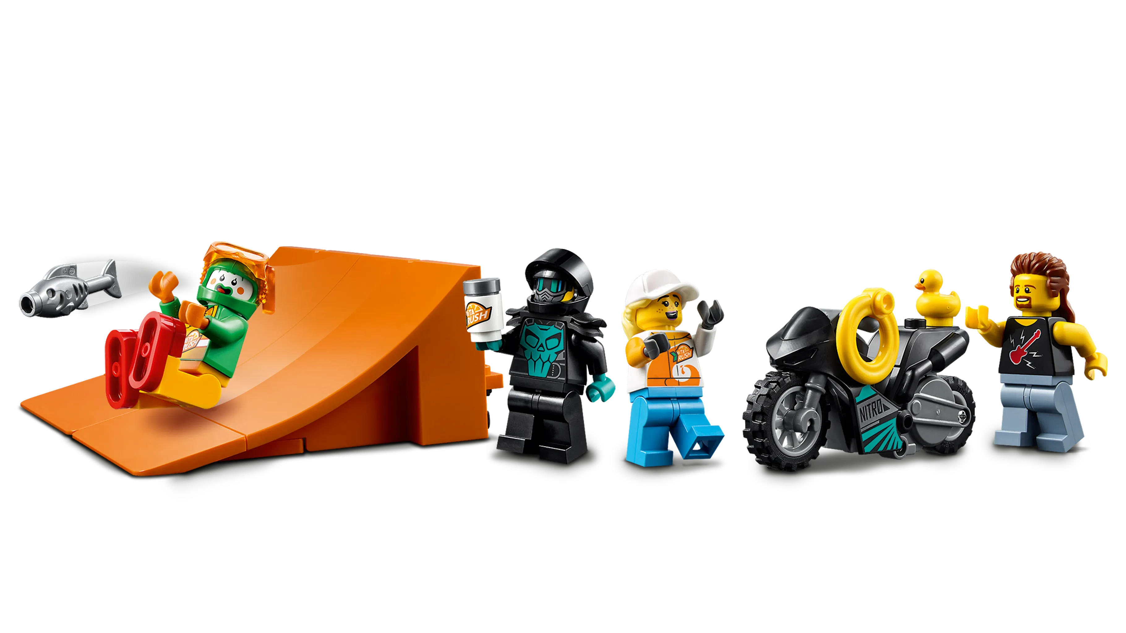 LEGO City Stunt Show Truck • Set 60294 • SetDB - Main Image