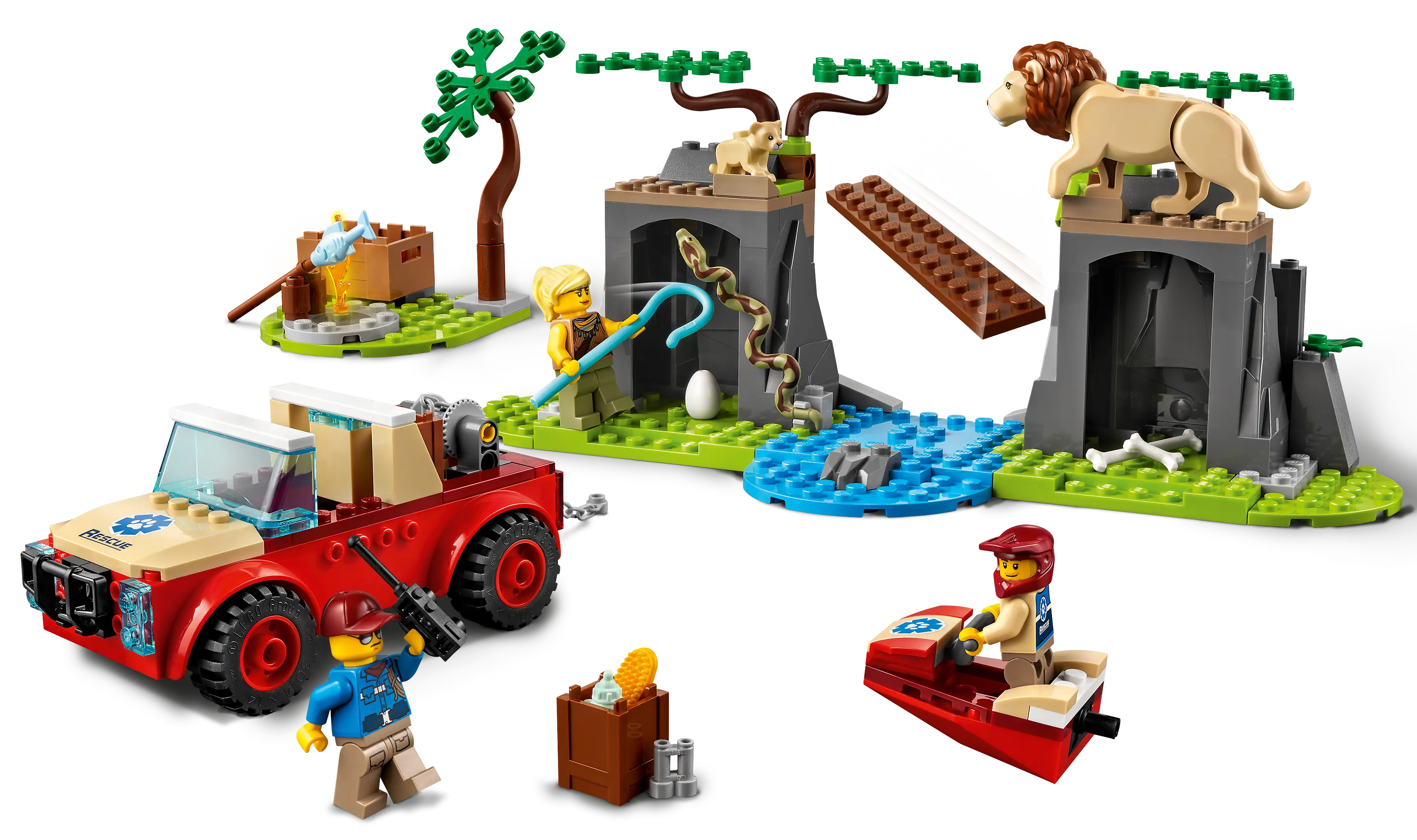 LEGO City Wildlife Rescue Off-Roader • Set 60301 • SetDB